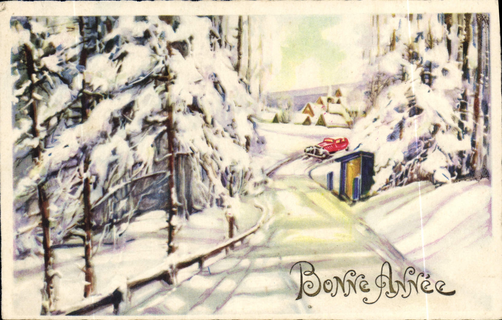 CPA Bonne Annee 