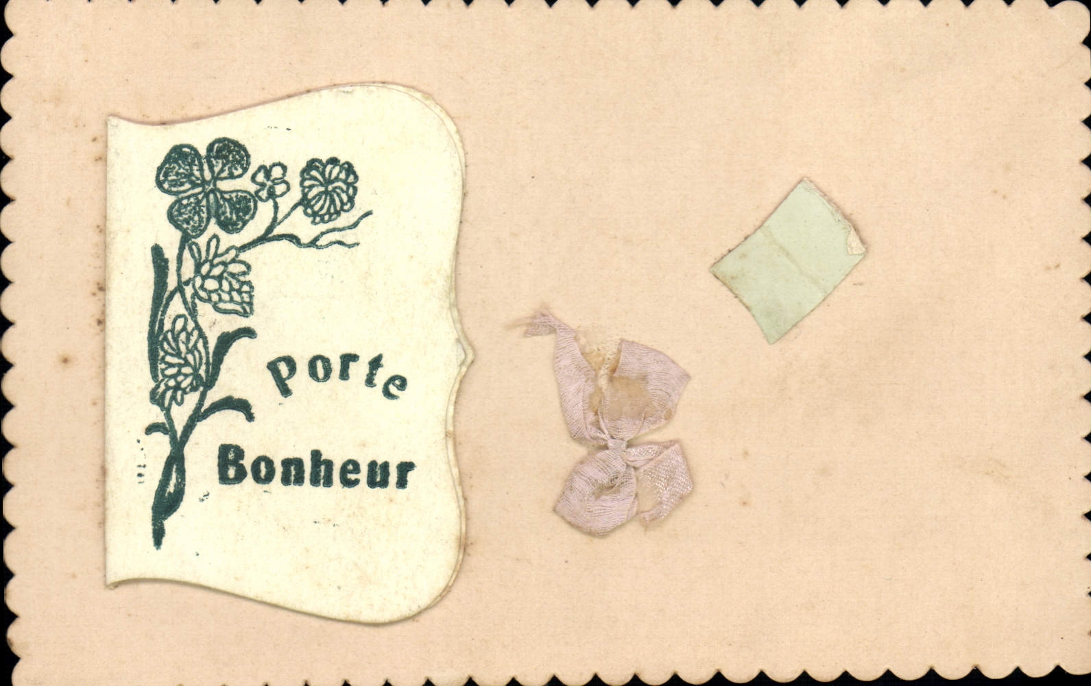 CPA Porte Bonheur 