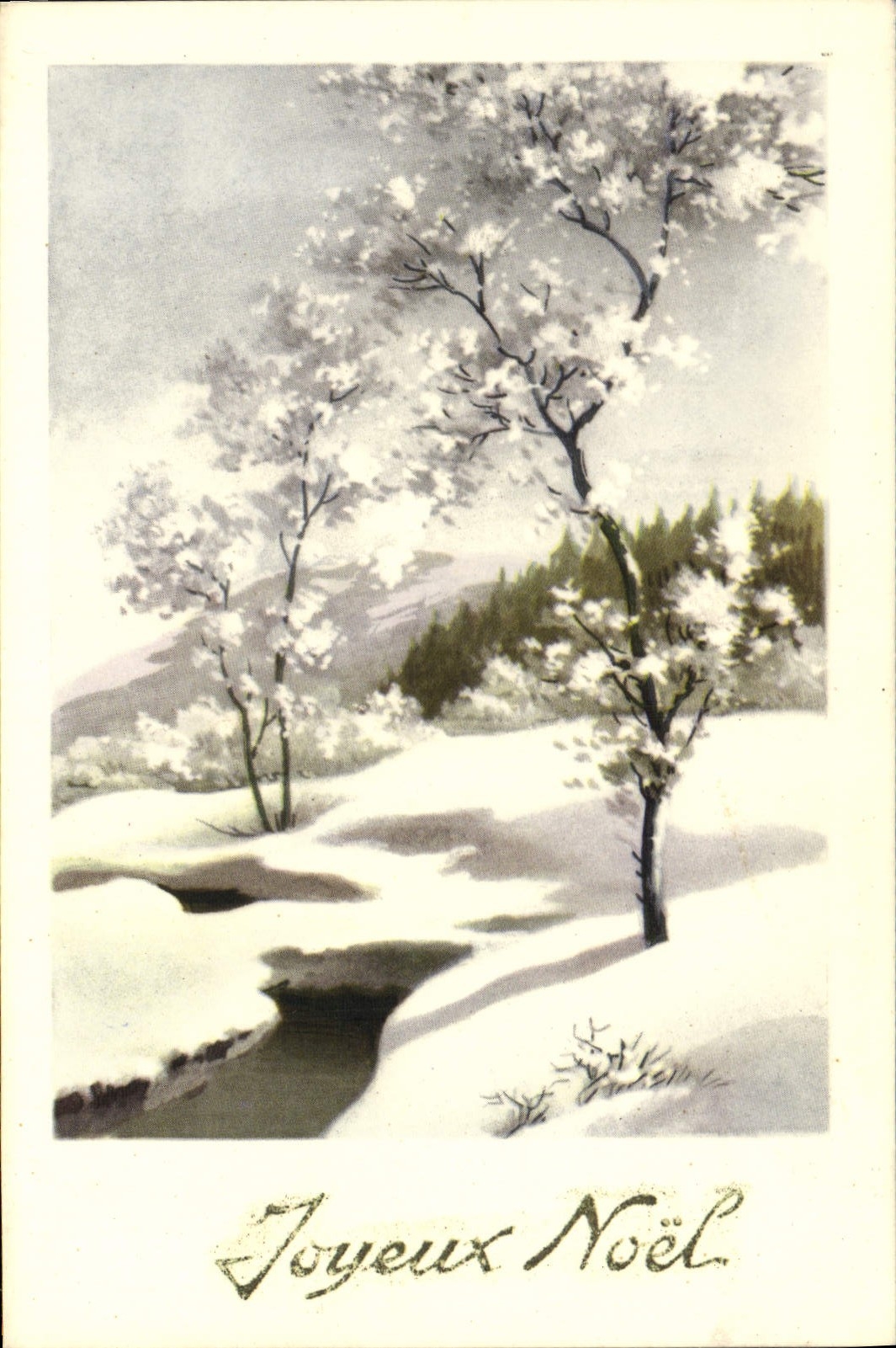 CPA Joyeux Noel 