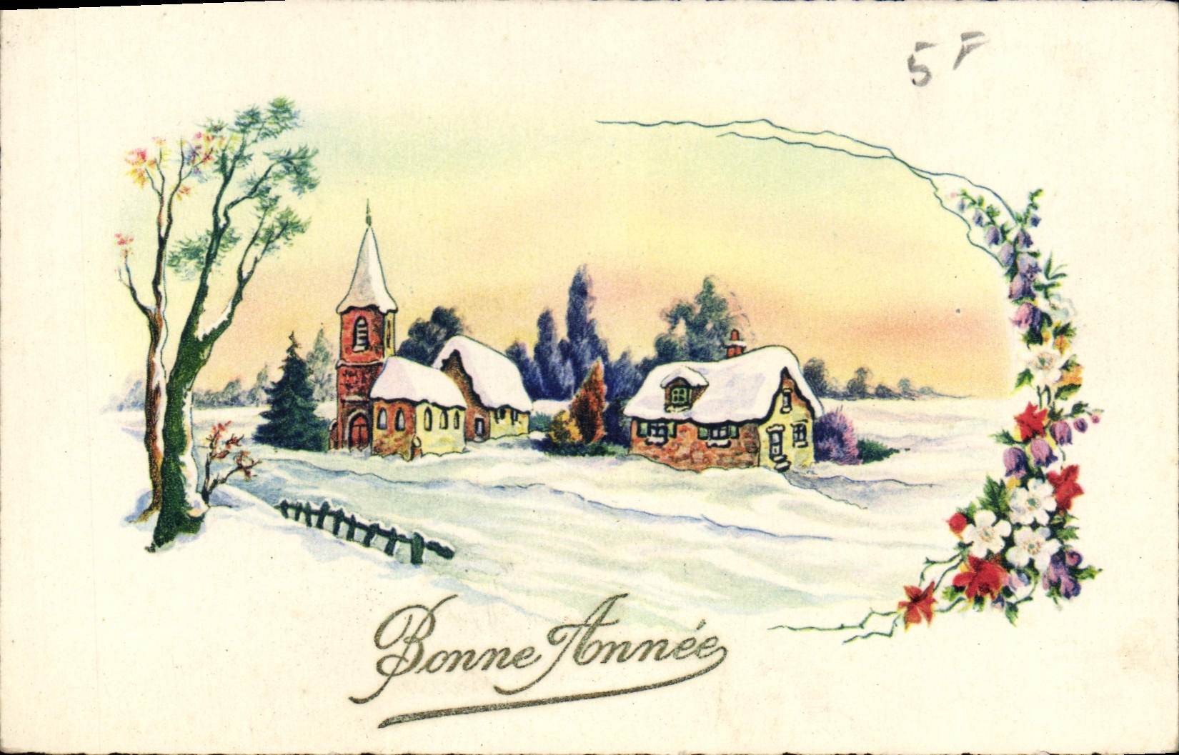CPA Bonne Annee 