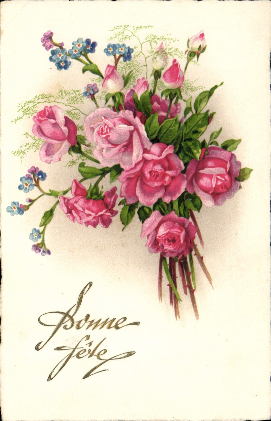 CPA Bonne Fete 