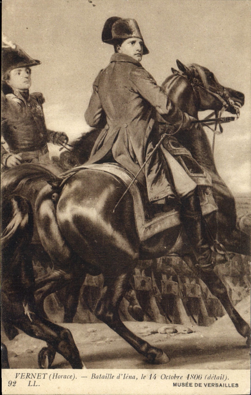 CPA Vernet Horace Bataille d'lena Musee de Versailles Napoleon 1er