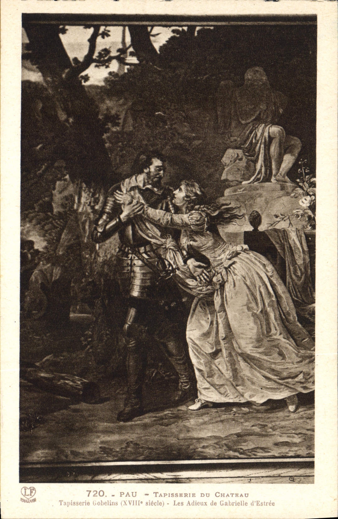 CPA Pau Tapisserie du Chateau 