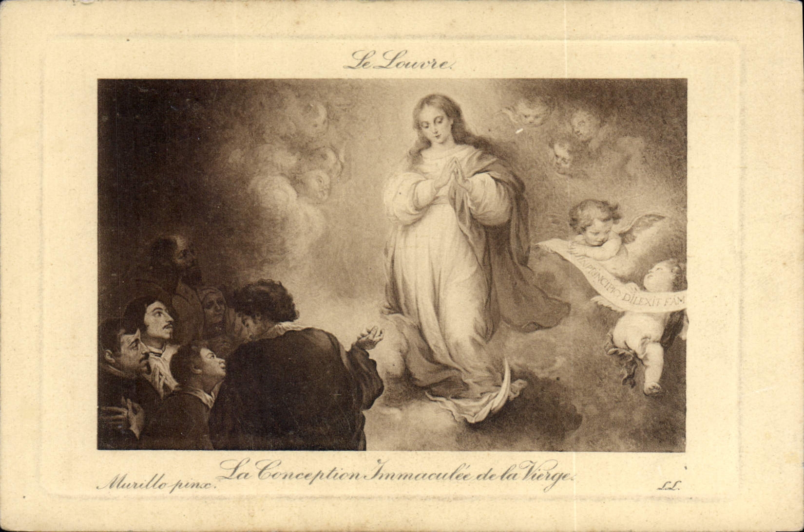 CPA Le Louvre La Conception Immaculee de la Vierge