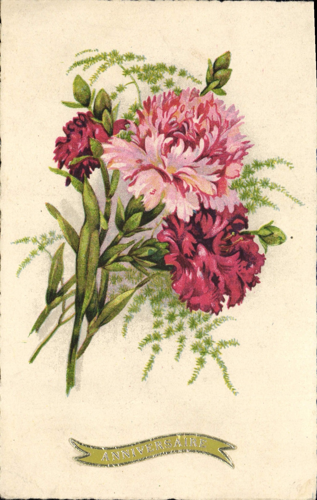 CPA Fantaisie Fleurs