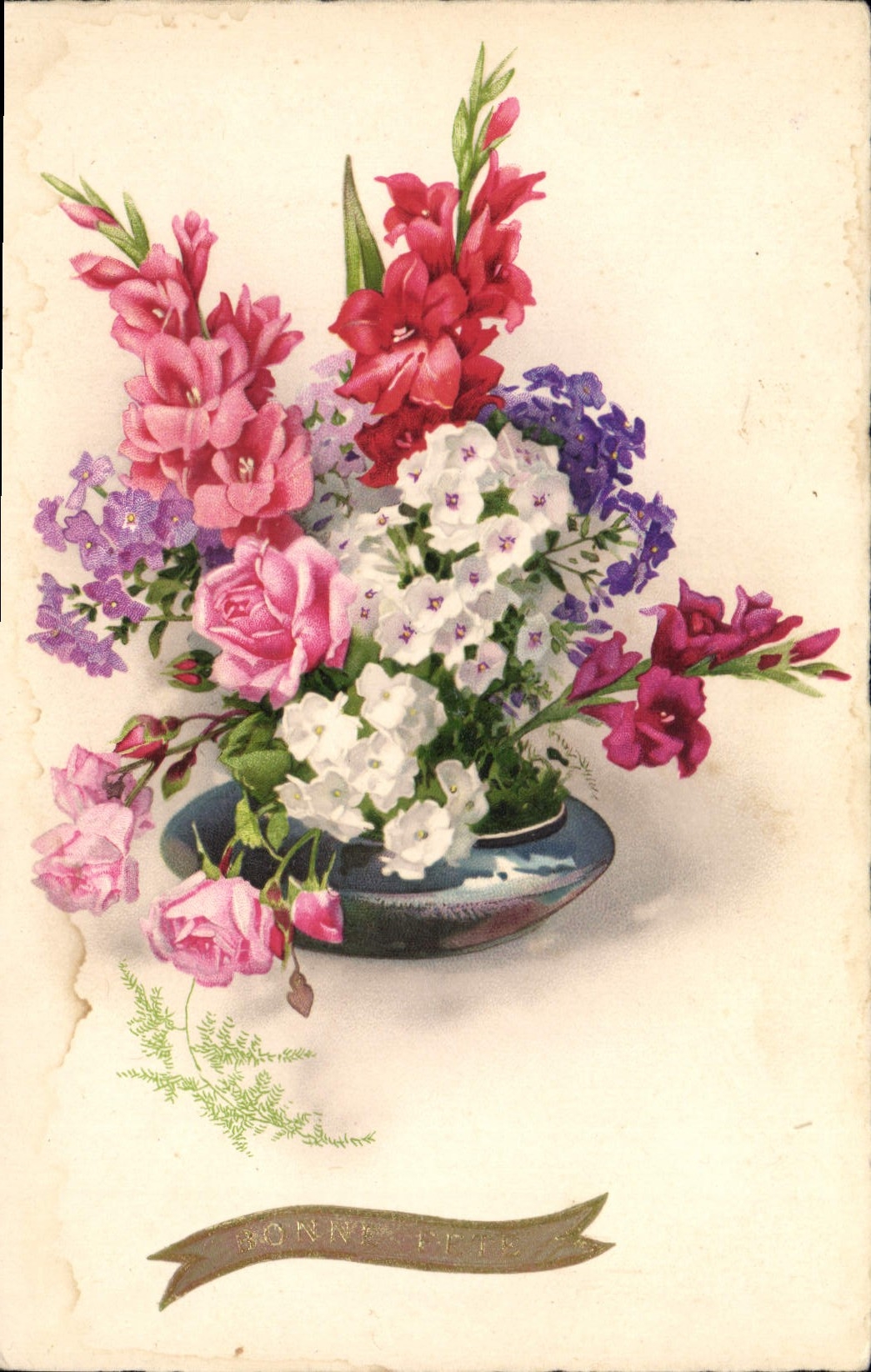 CPA Fantaisie Fleurs