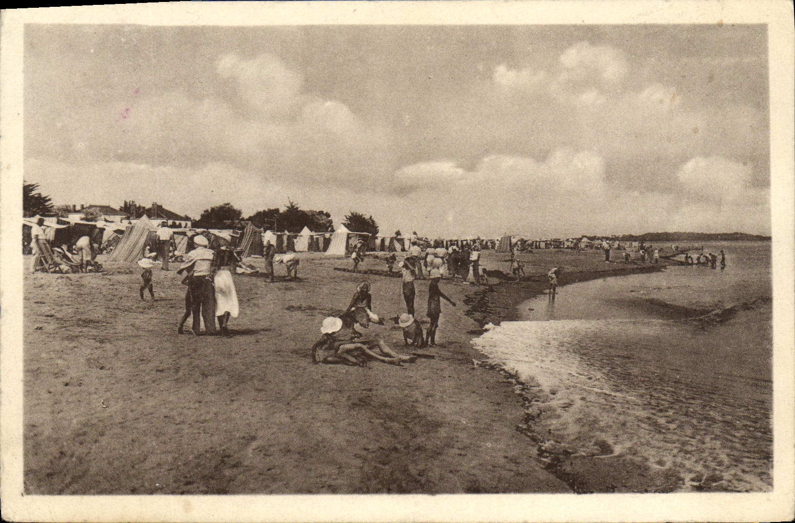 CPA La Tranche sur Mer Vendee La Plage a Haute mer