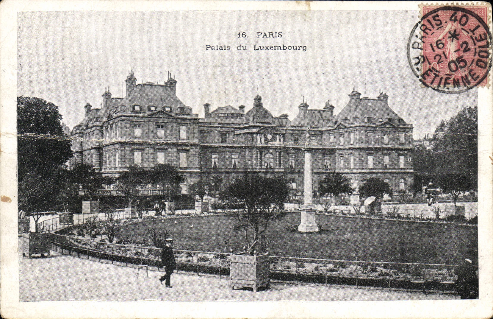CPA Paris Palais du Luxembourg 