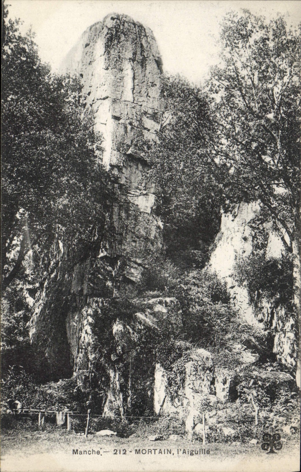 CPA Manche Mortain l'Aiguille 
