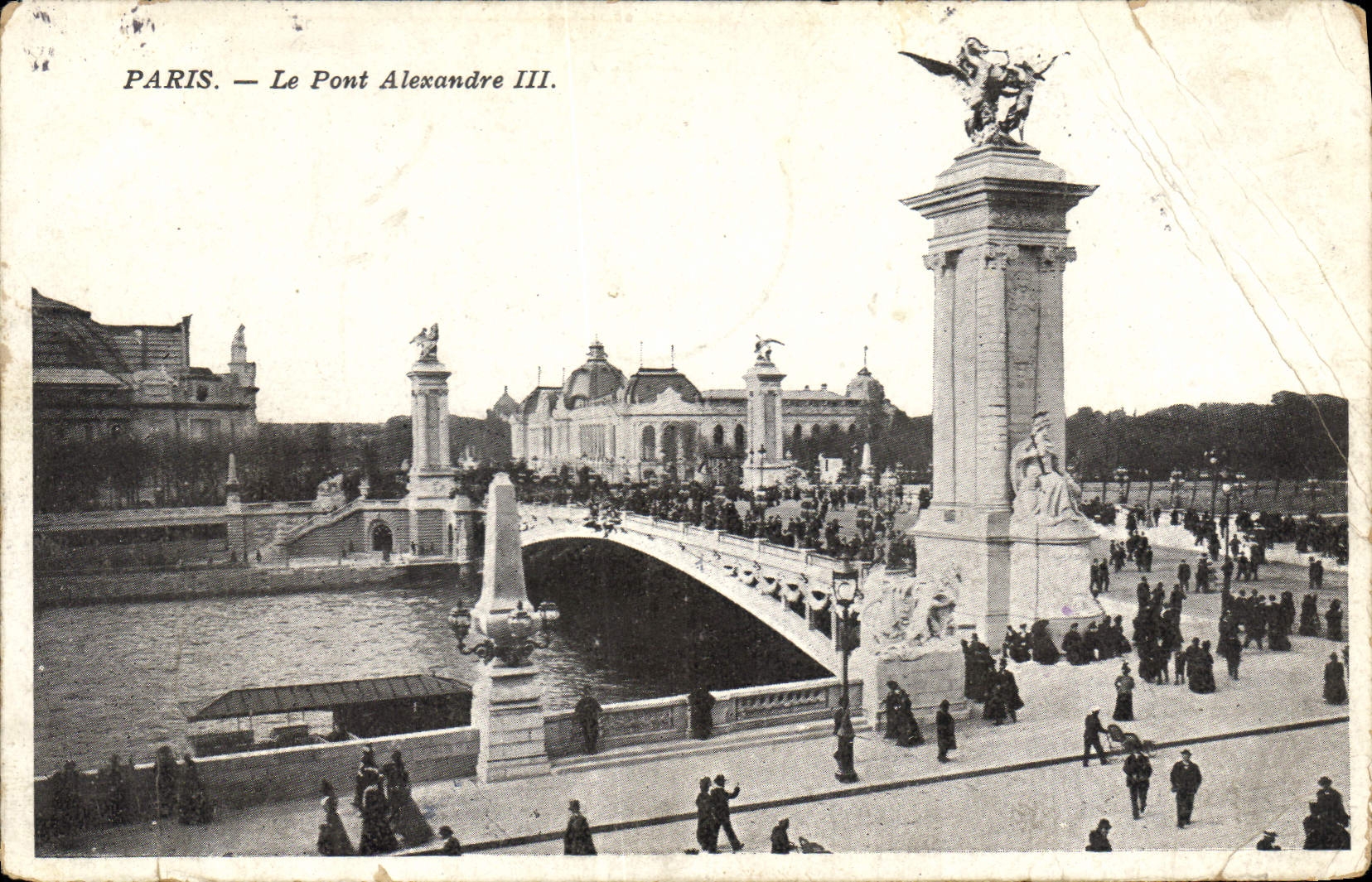 CPA Paris Le Pont Alexandre III 