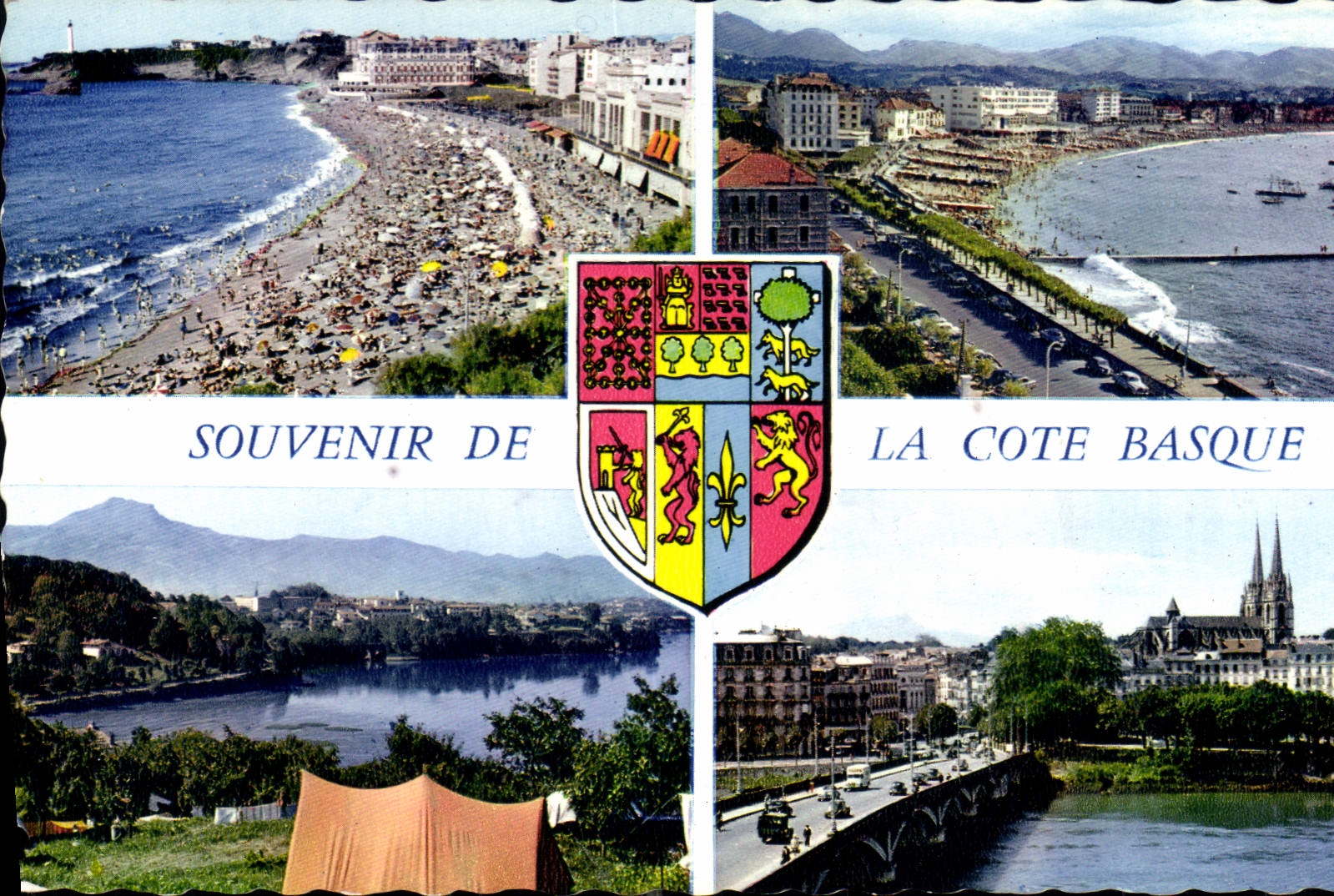 CPA Souvenir de La Cote Basque 