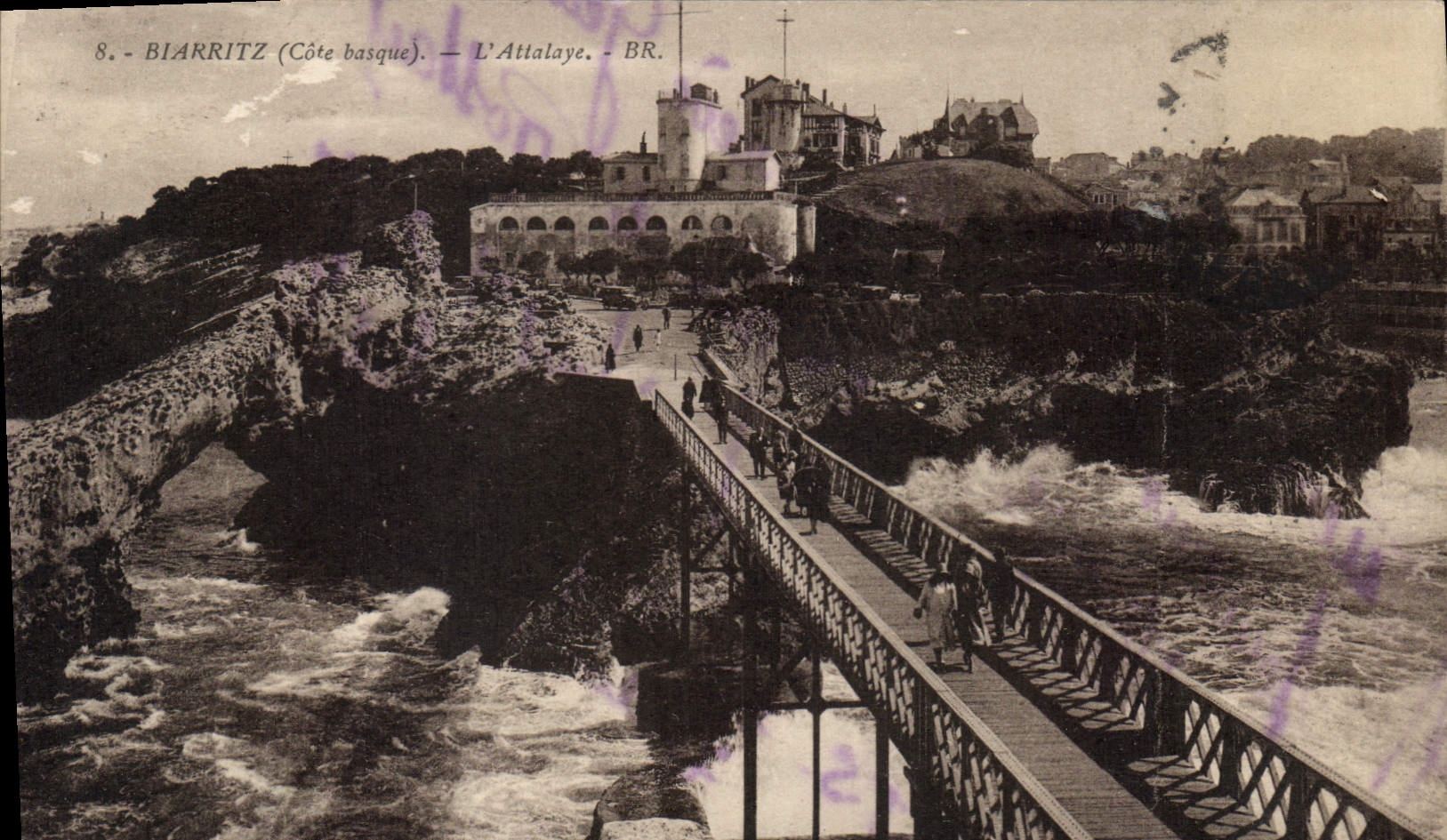 CPA Biarritz Cote Basque L'Attalaye 
