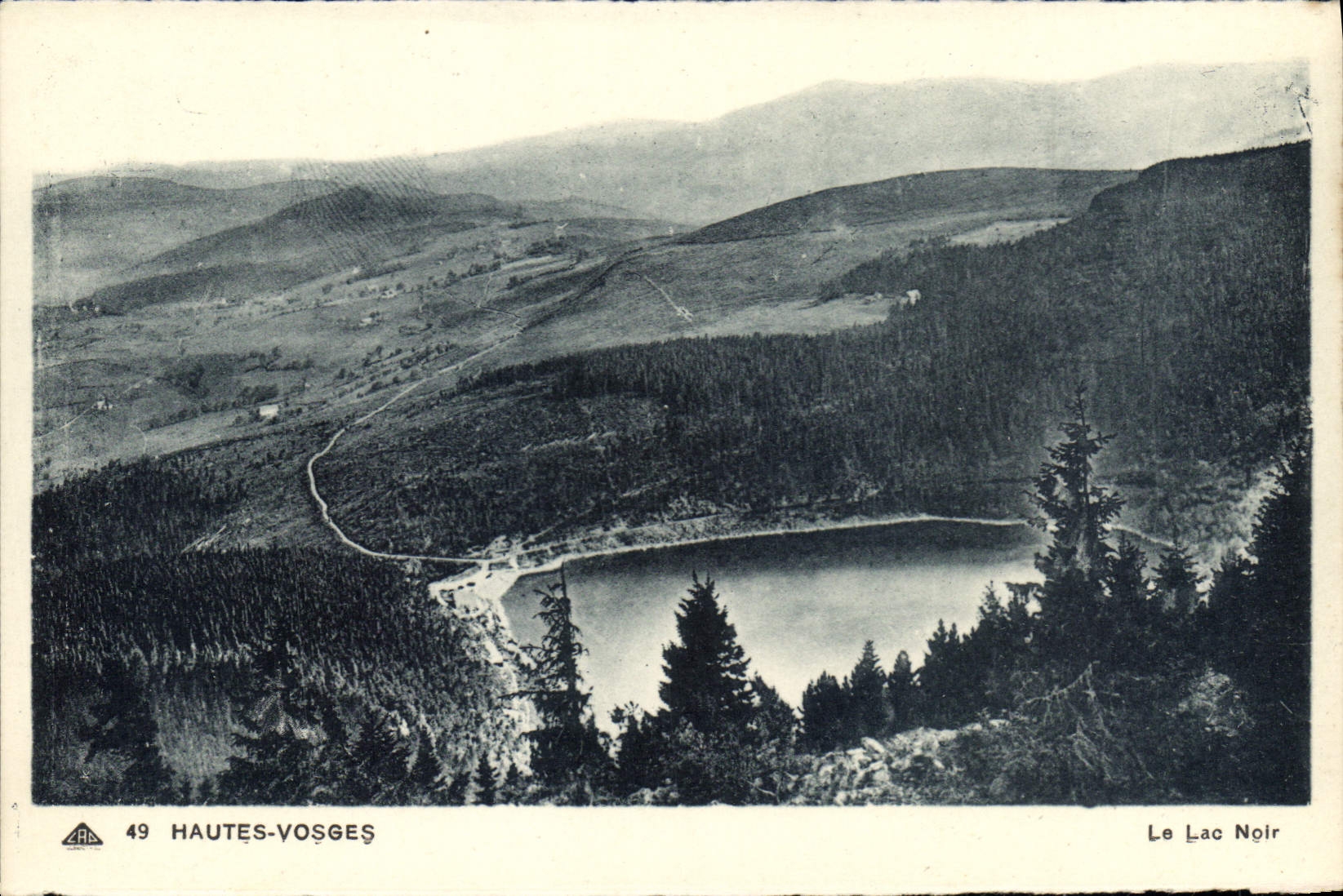 CPA Hautes Vosges Les Lac Noir 