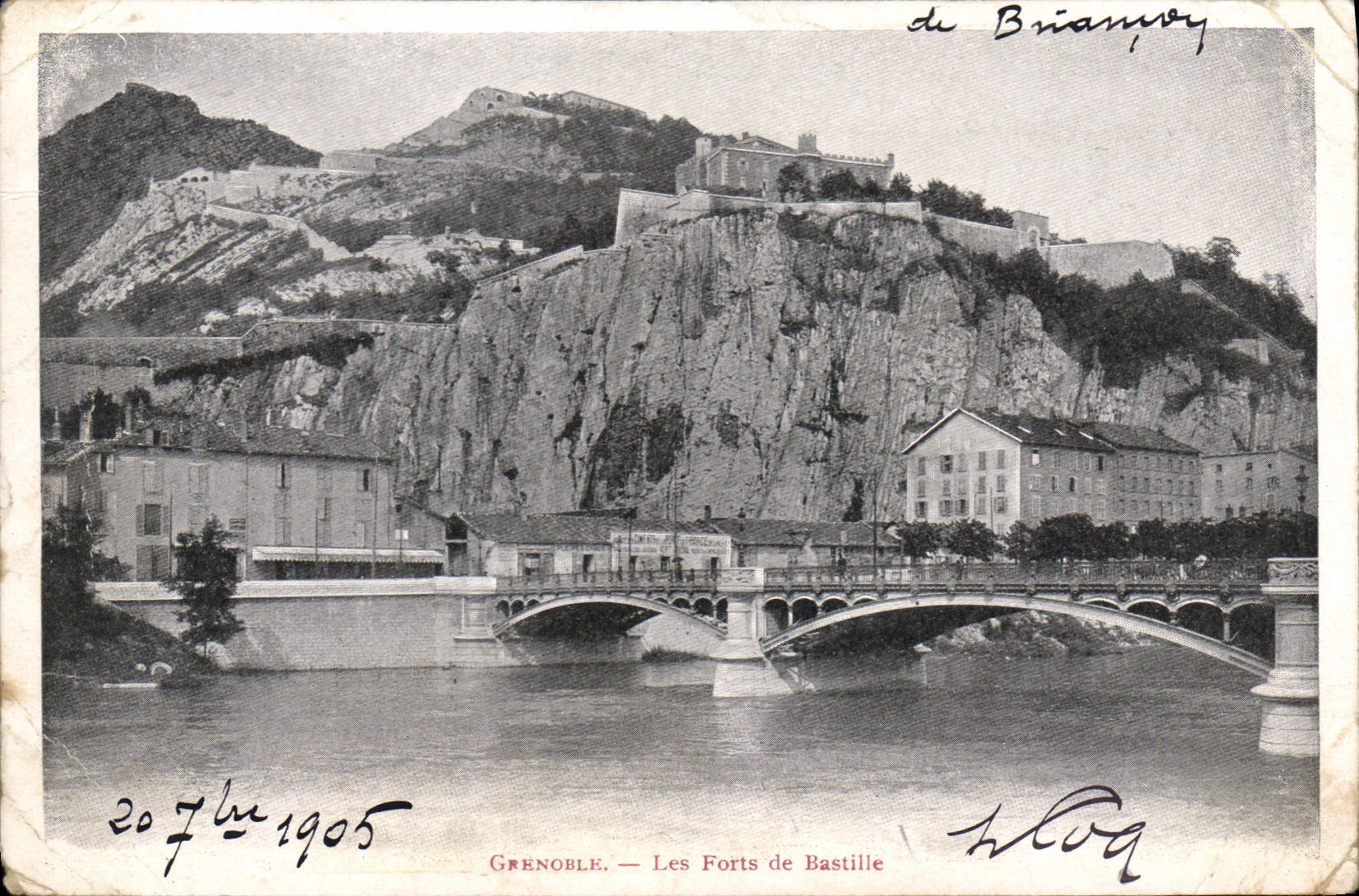 CPA Grenoble Les Forts de Bastille 
