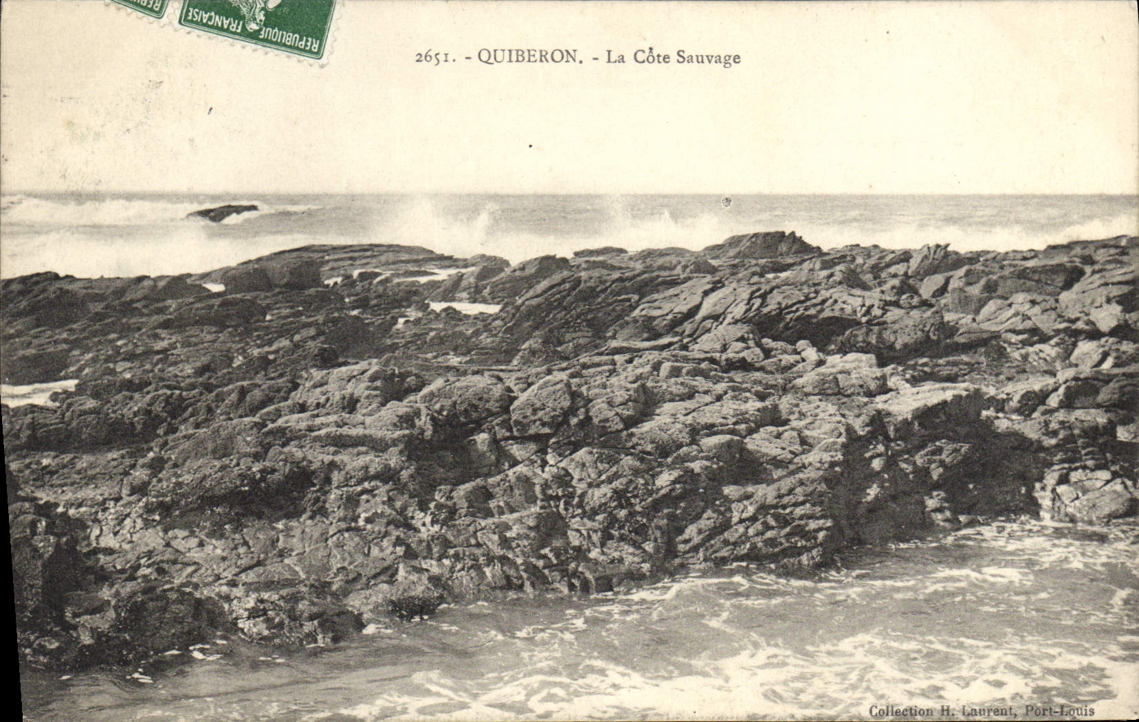 CPA Quiberon La Cote Sauvage 