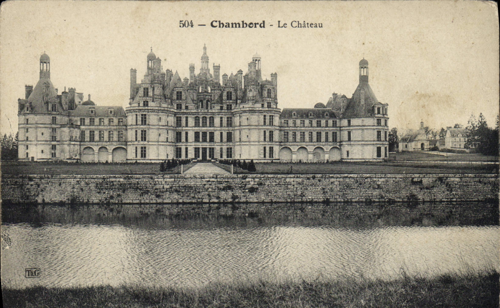 CPA Chambord Le Chateau 