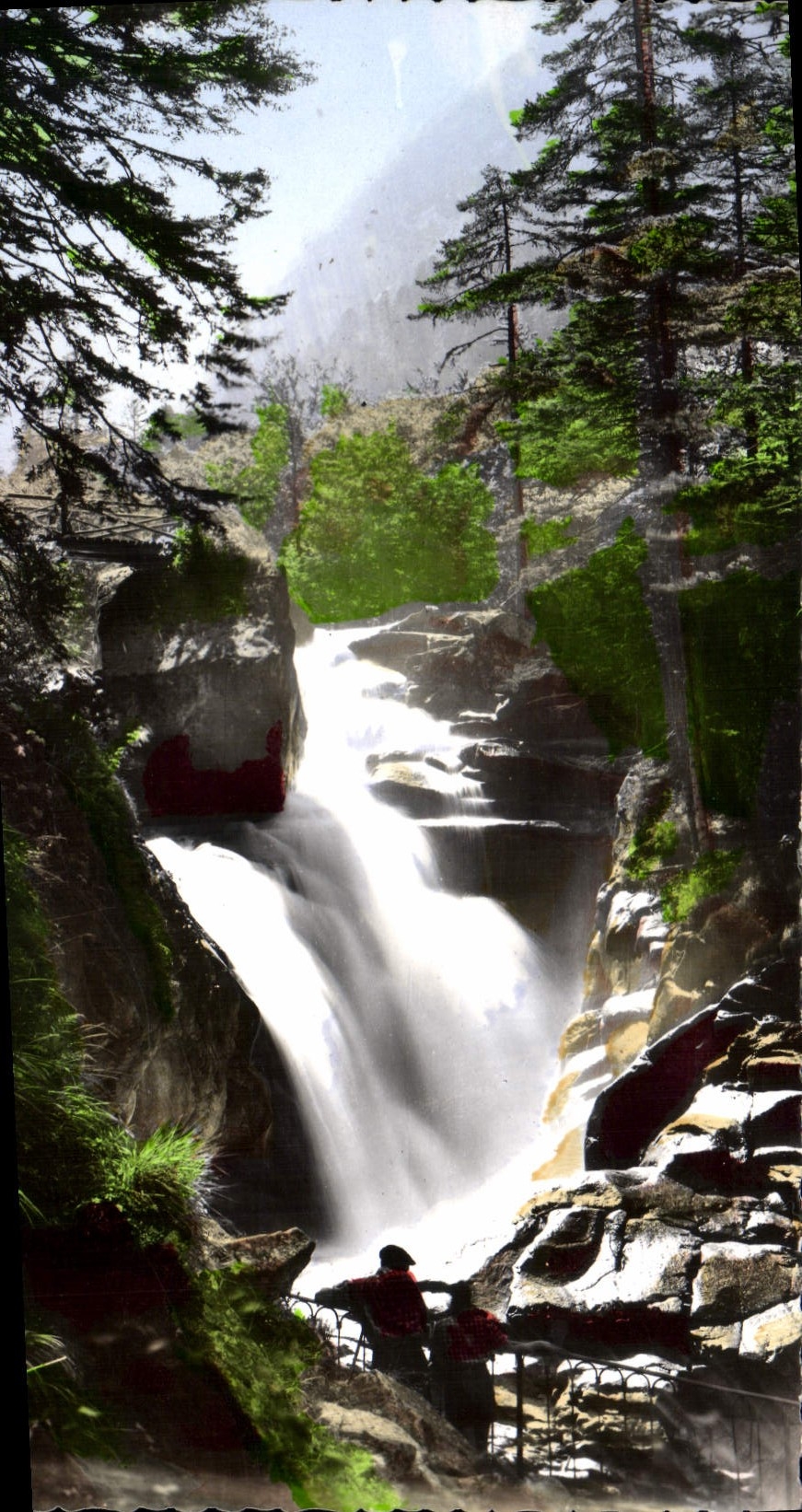 CPA Cauterets Cascade du Carlsey 