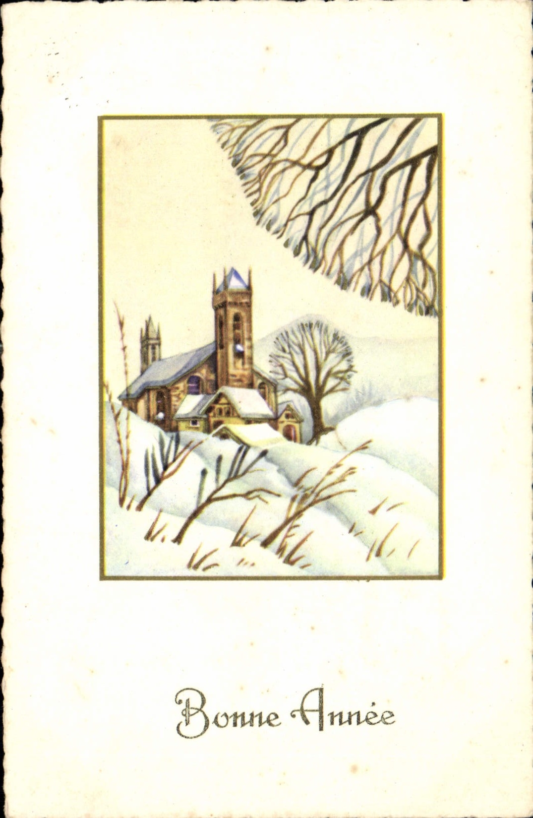 CPA Bonne Annee 
