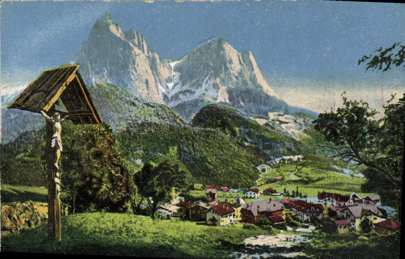 CPA Montagnes Chrsit
