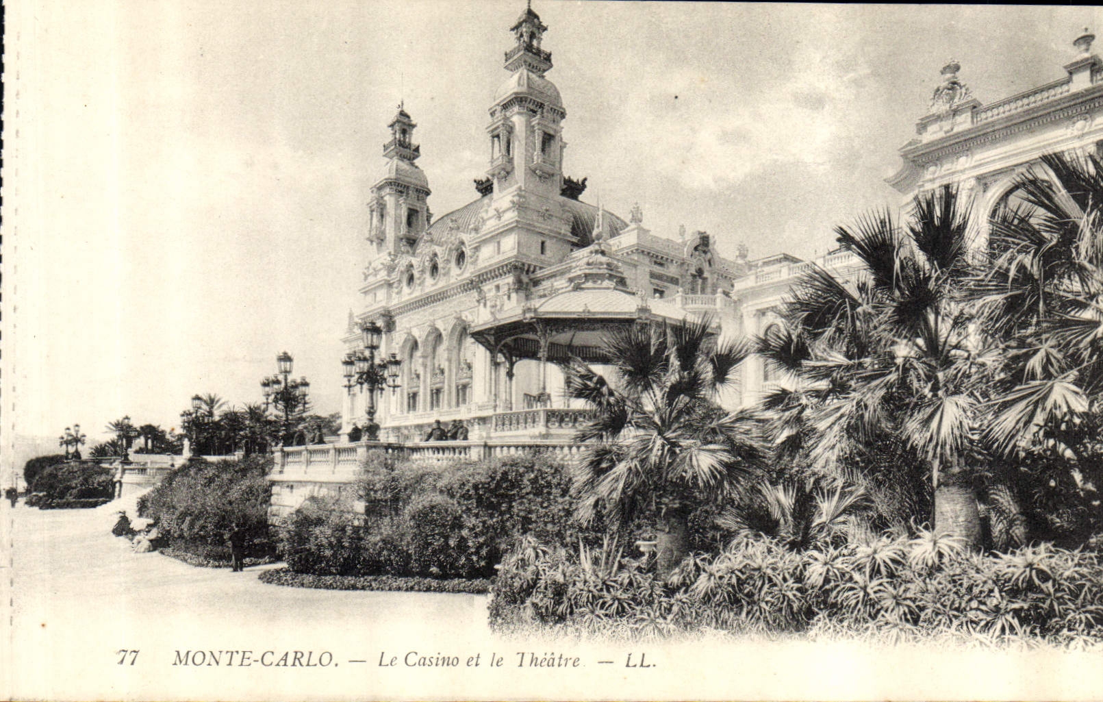 CPA Monte Carlo Le Casino et le Theatre 