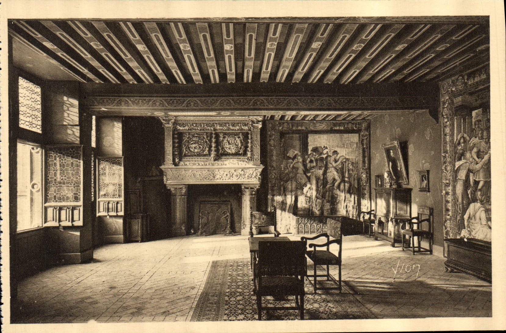 CPA Chateau de Blois La Salle d'Honneur 