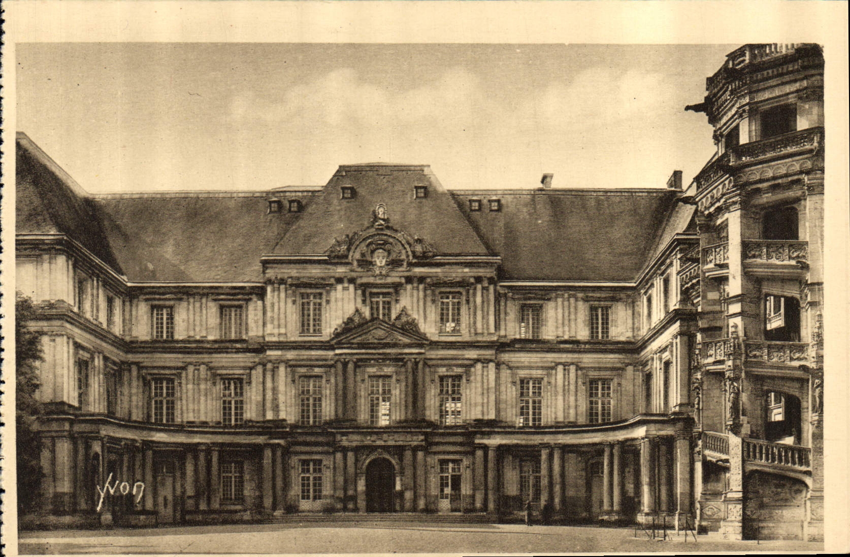CPA Chateau de Blois Aile Gaston d'Orleans 