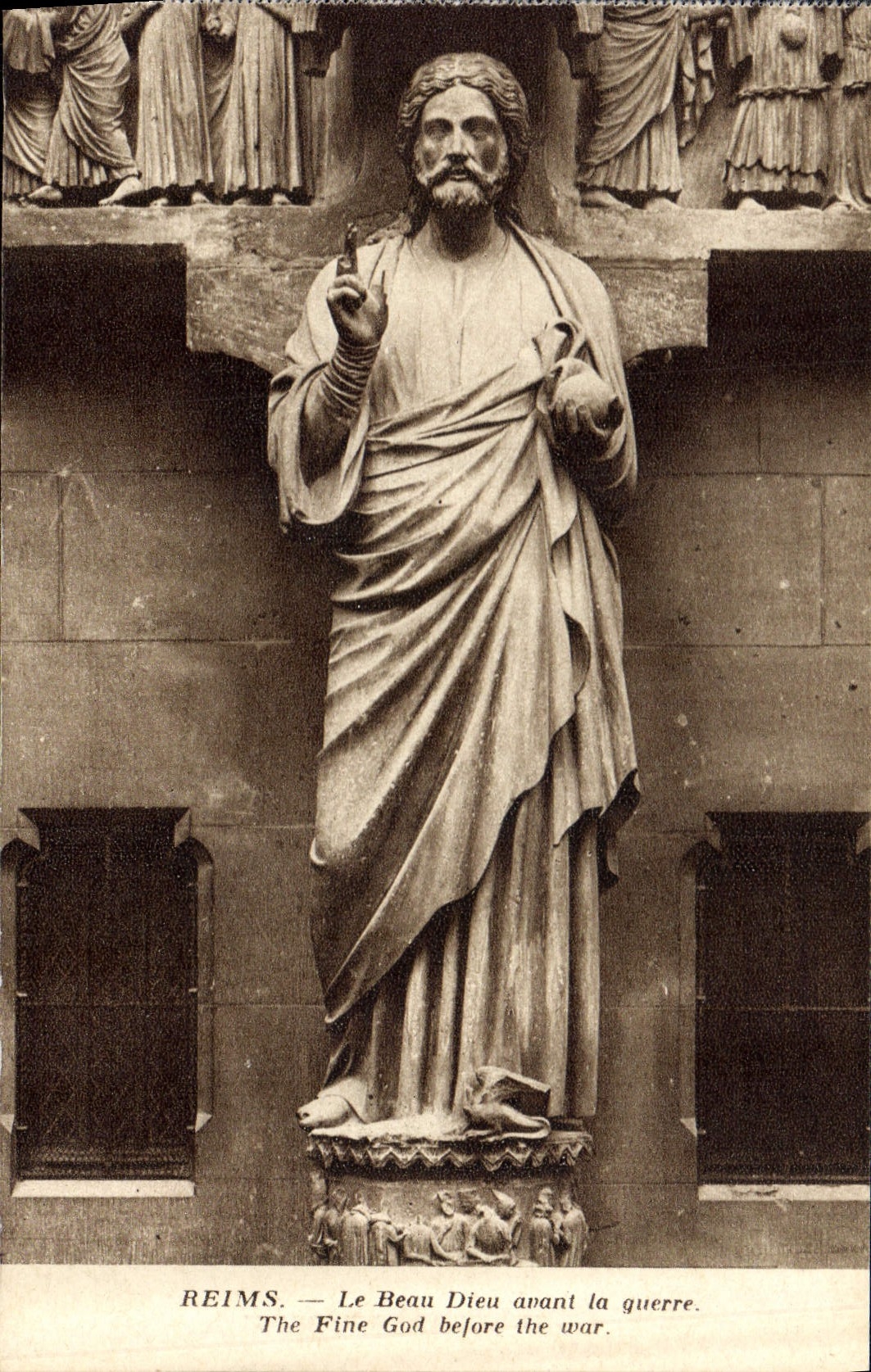 CPA Reims Le Beau Dieu avant la guerre 