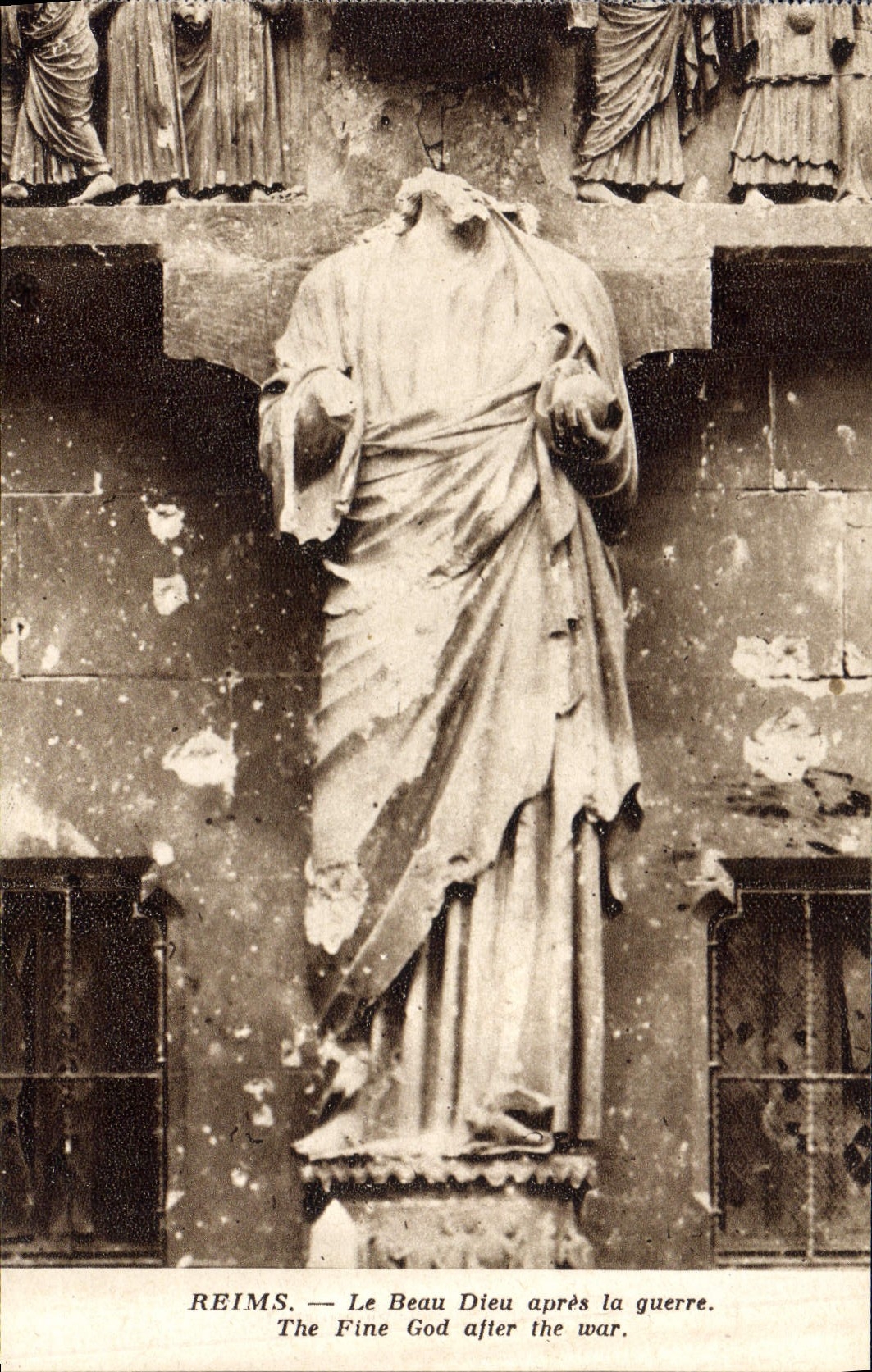 CPA Reims Le Beau Dieu avant la guerre 