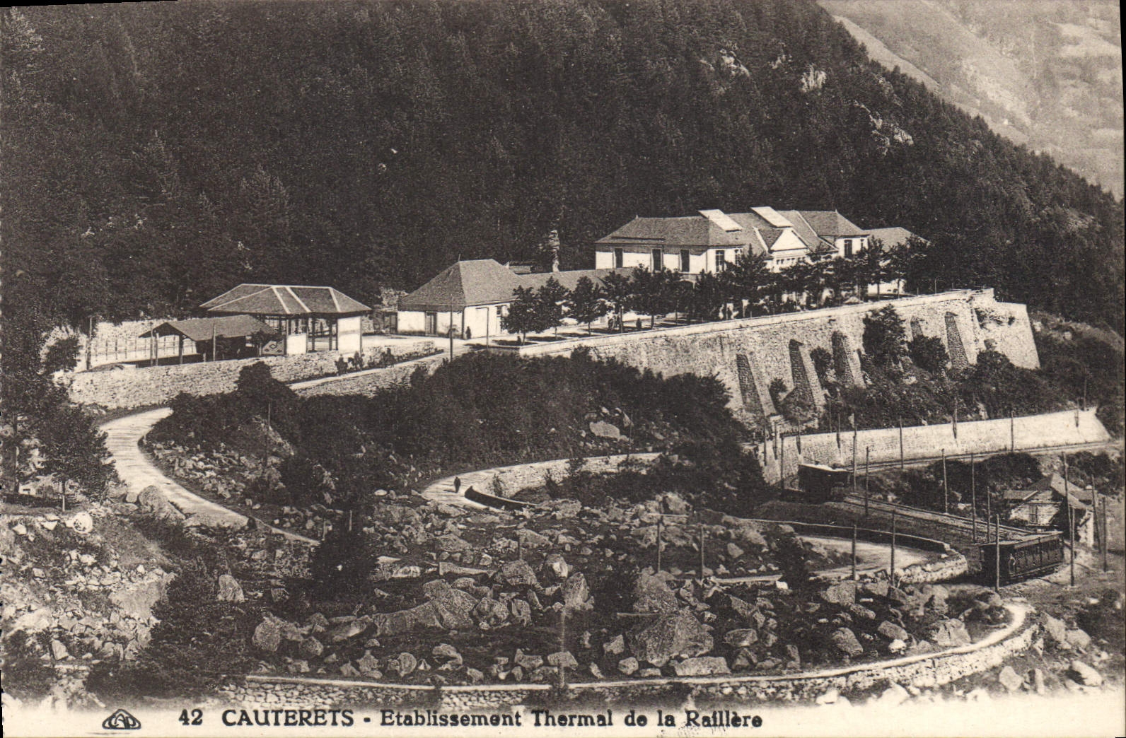 CPA Cauterets Etablissement Thermal de la Raillere 