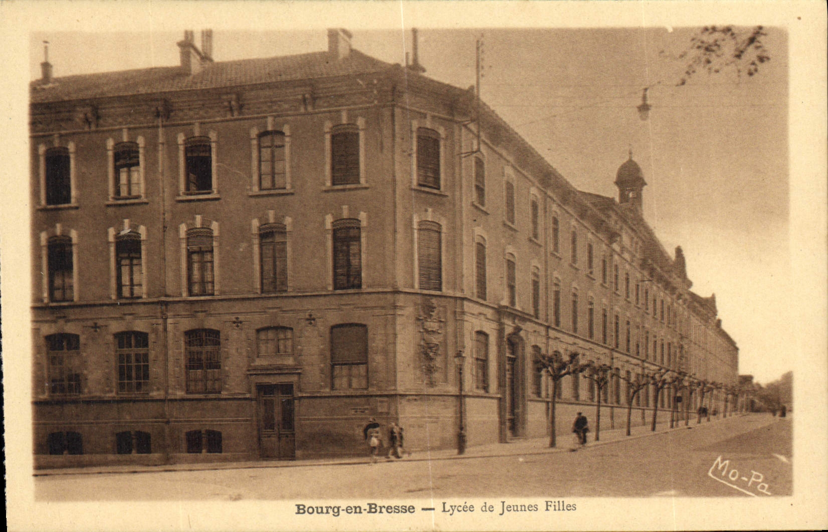 CPA Bourg en Bresse Lycee de Jeunes Filles