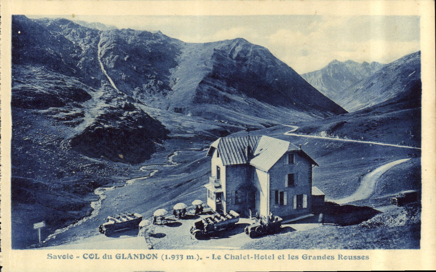 CPA Savoie Col du Glandon le Chalet hotel et les Grandes Rousses 