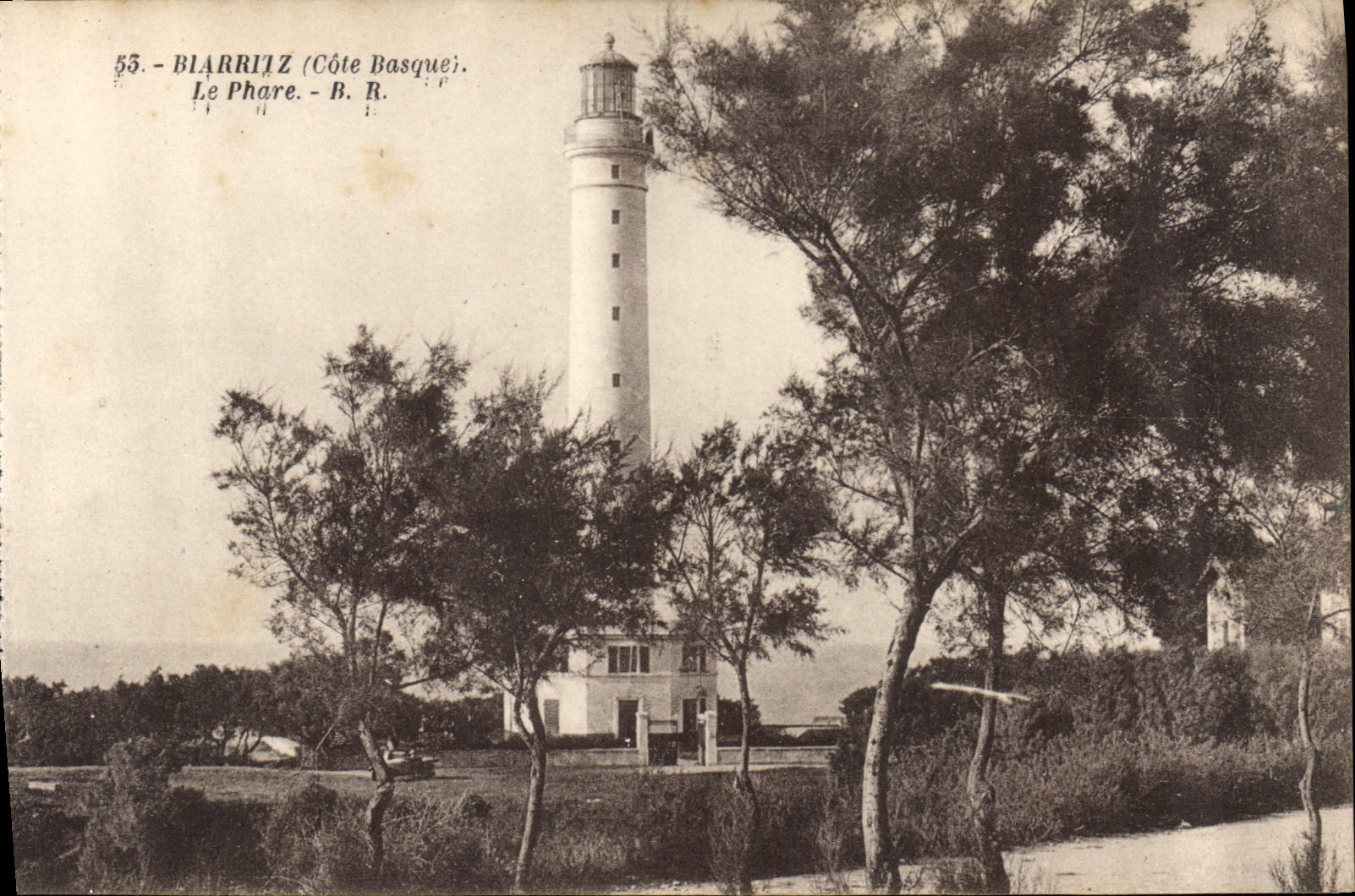 CPA Biarritz Cote Basque le Phare 