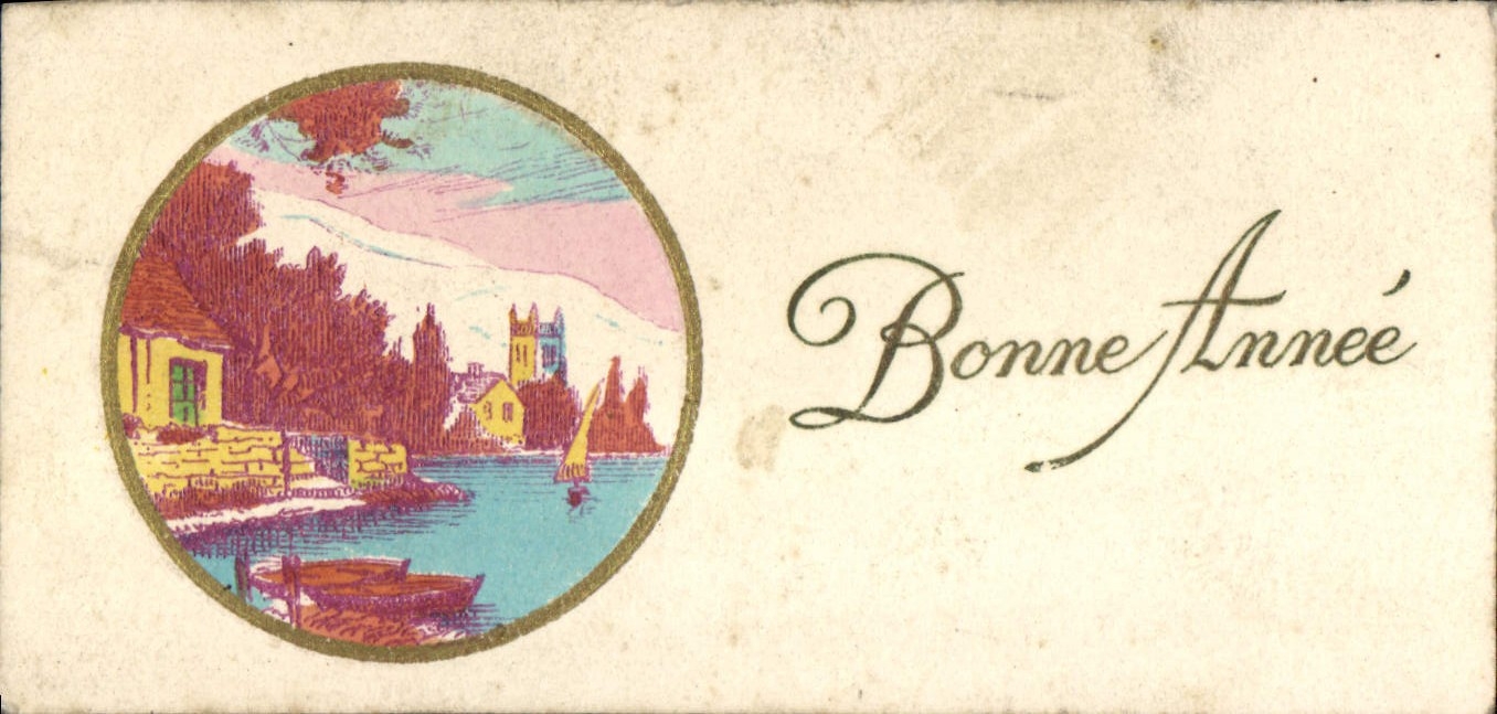 CPA Bonne Annee 