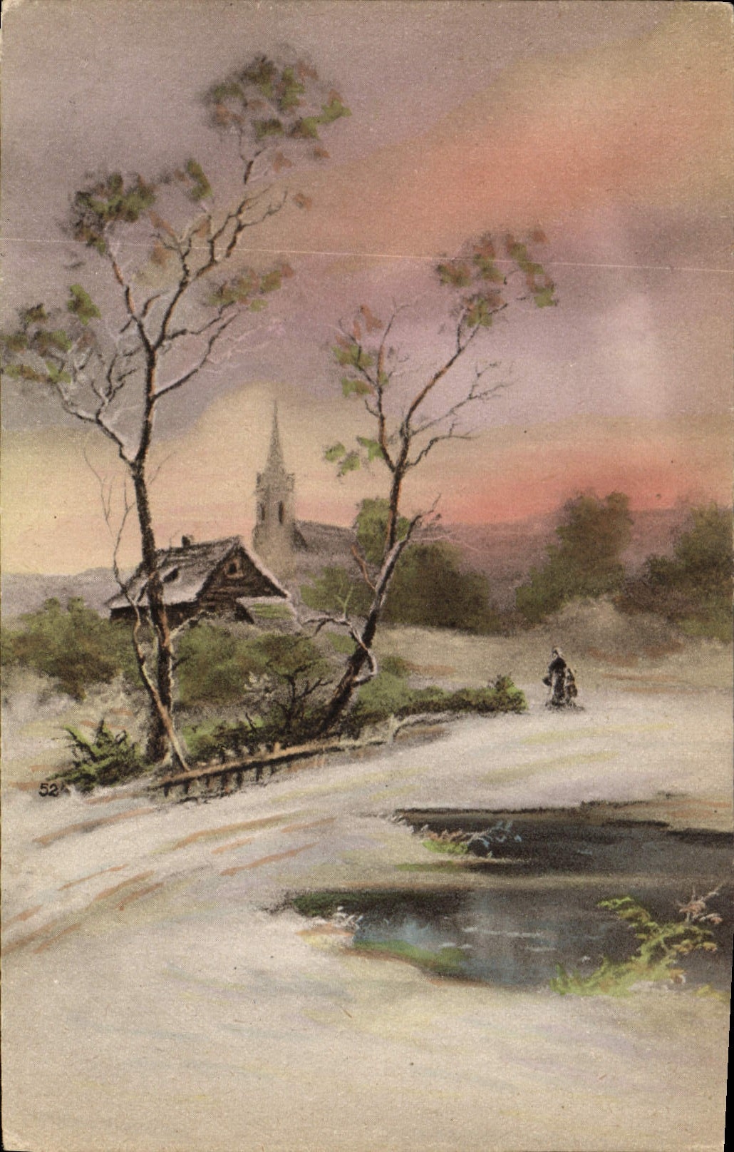 CPA Fantaisie Fclocher