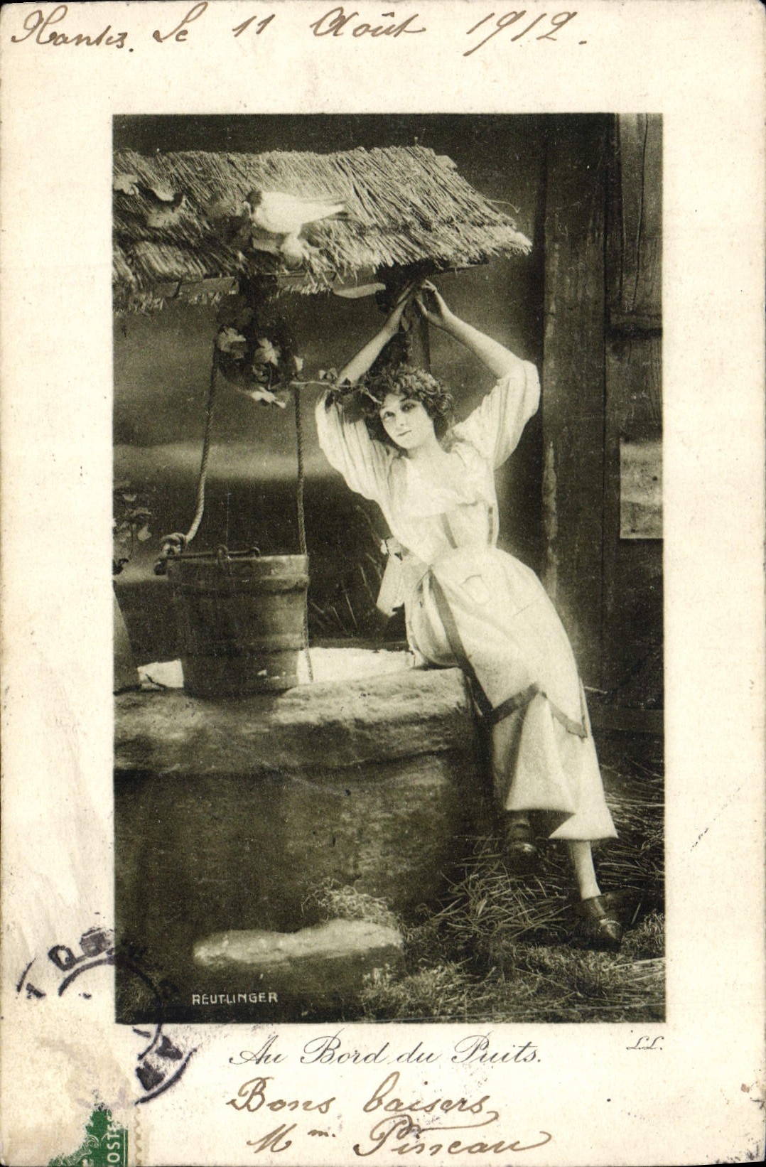 CPA Au Bord du Puits 