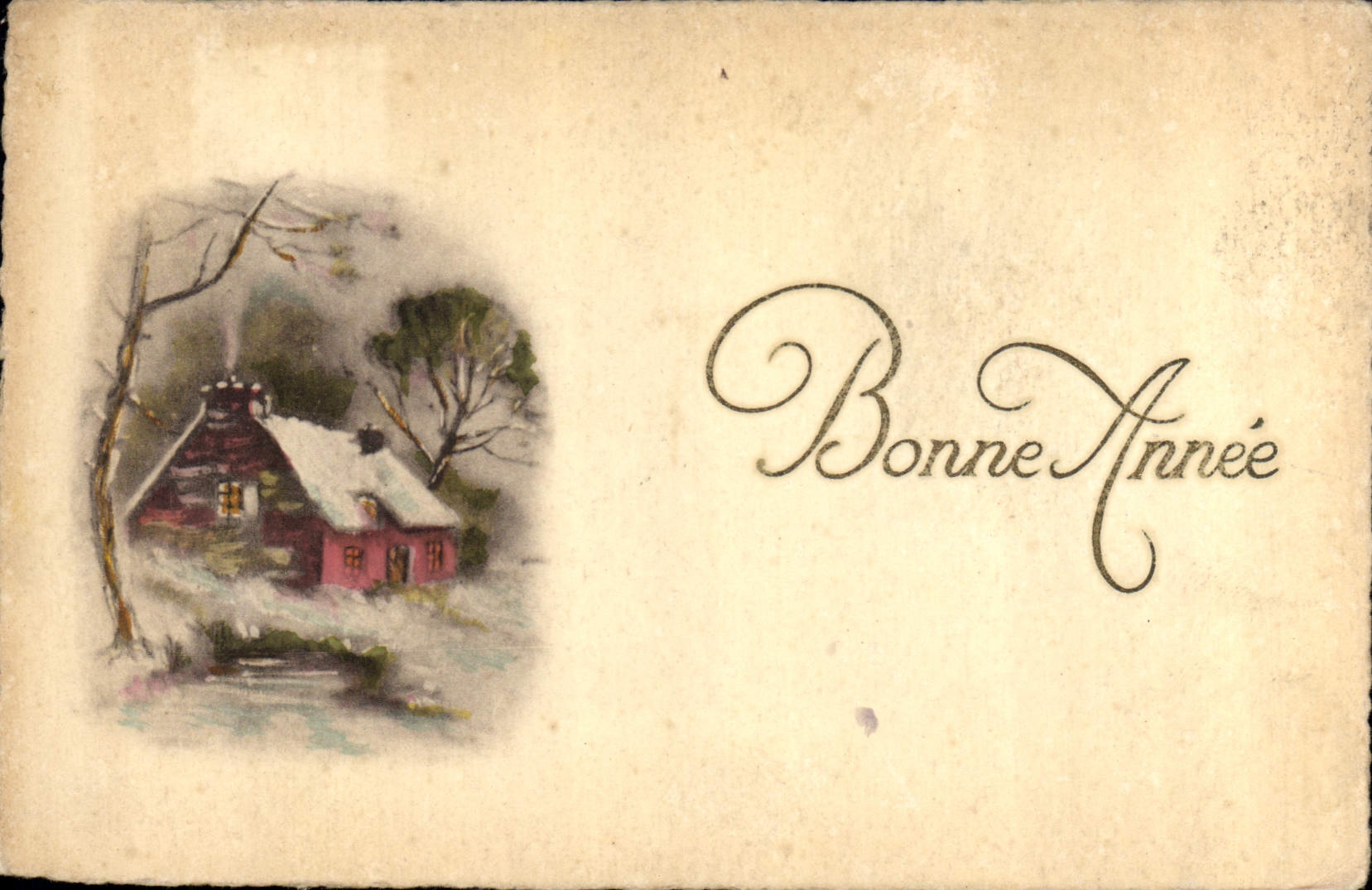 CPA Bonne Annee 