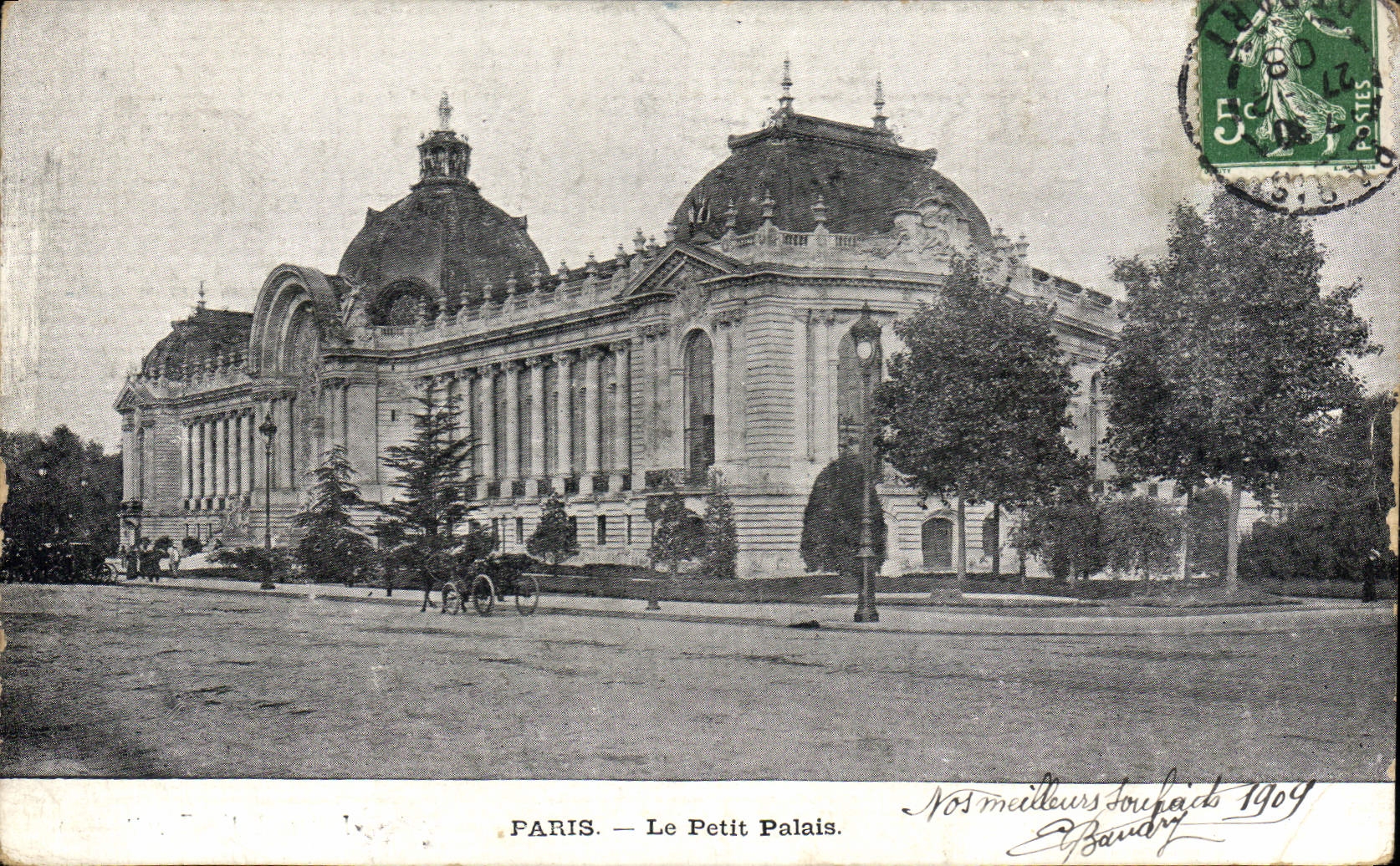 CPA Paris Le Petit Palais 
