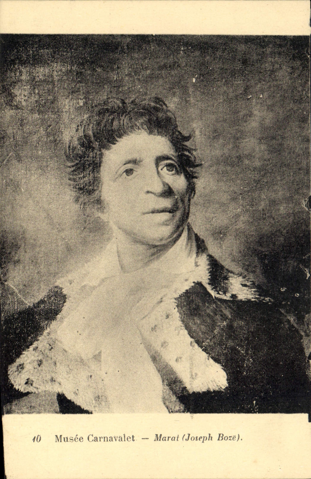 CPA Musee Carnavalet Marat Joseph Boze 