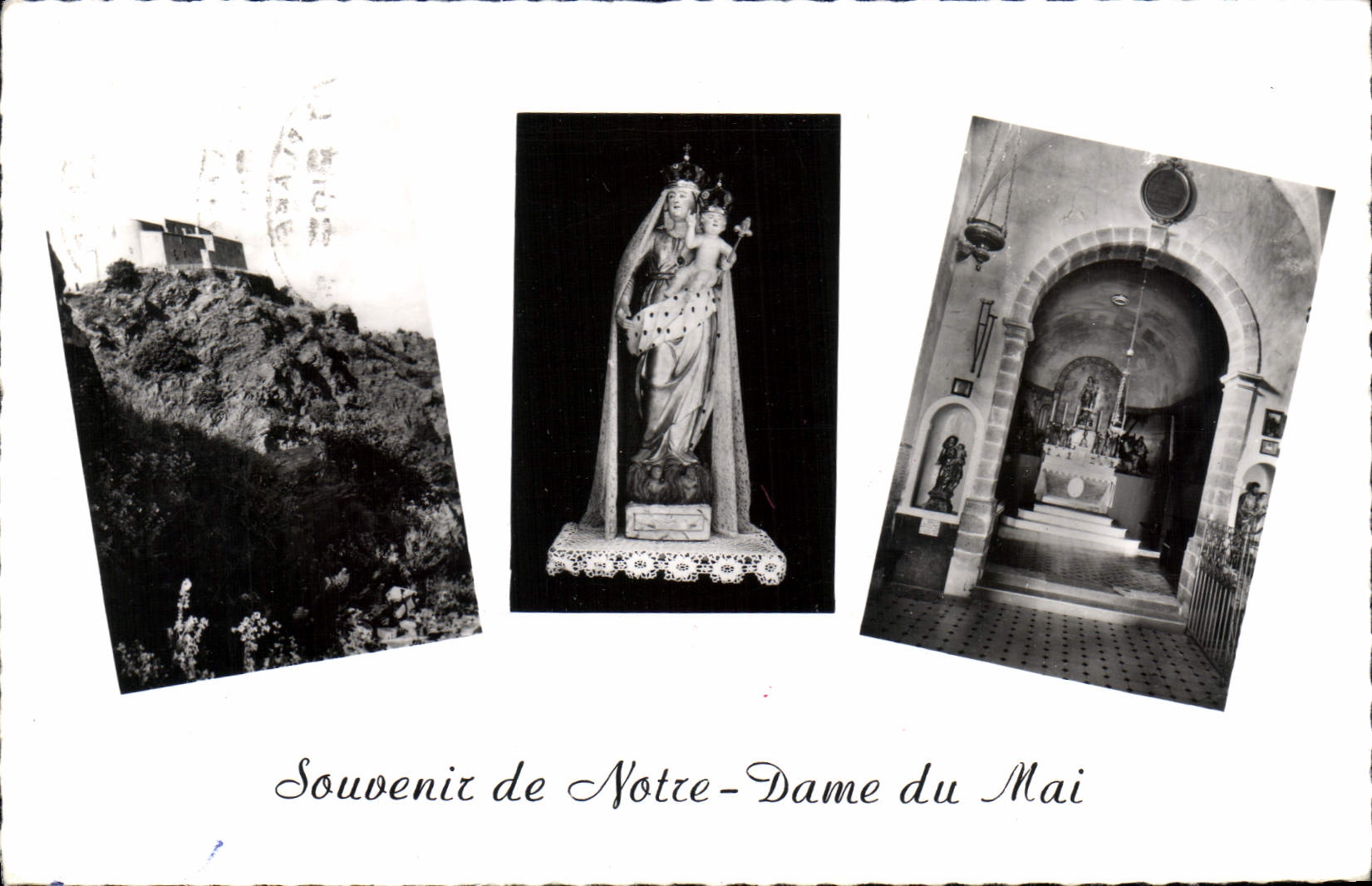 CPA Souvenir de Notre Dame du Mai Six Fours la Plage Chapelle Nd de la Bonne Garde