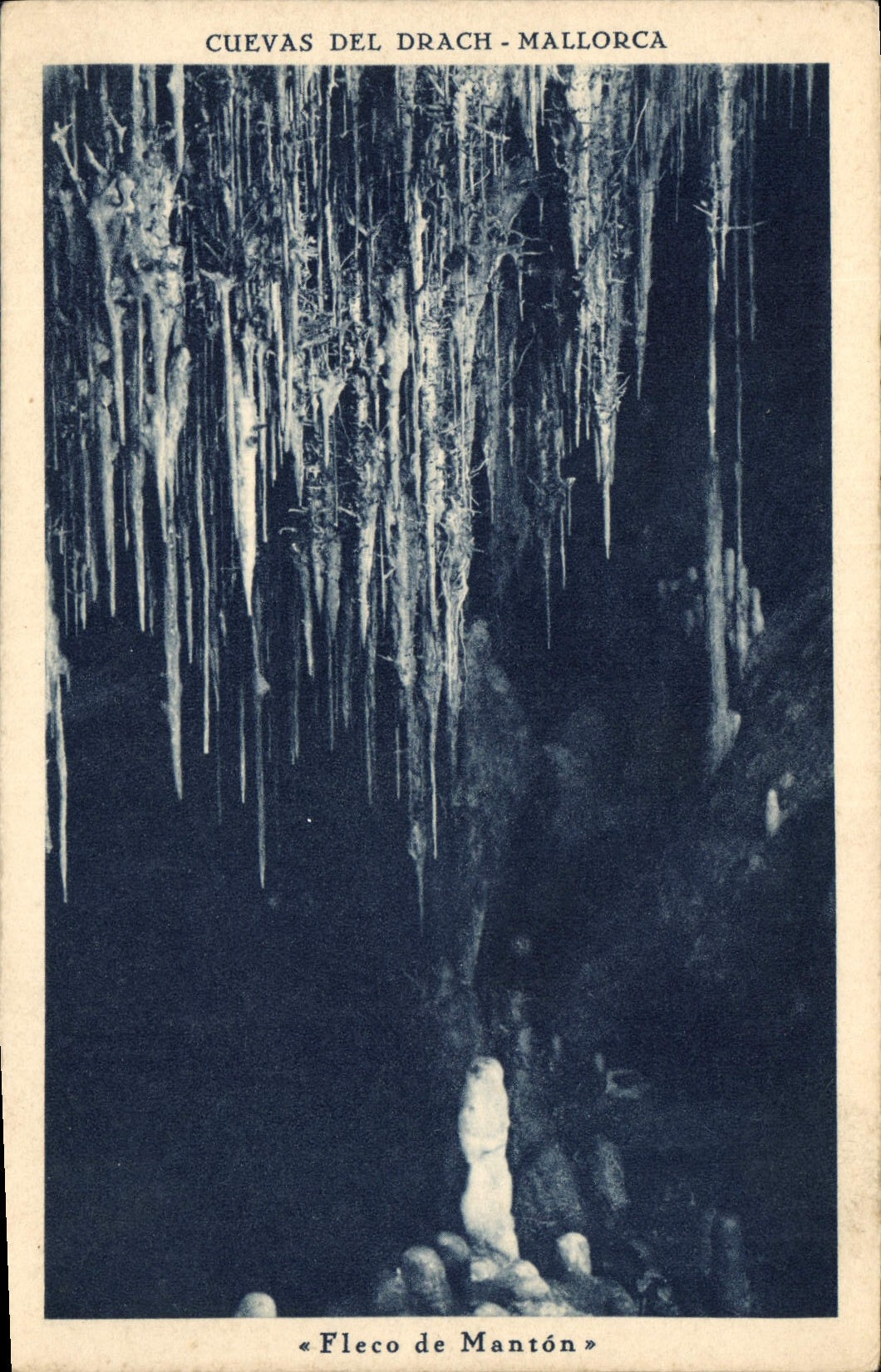 CPA Cuevas del Drach Mallorca Fleco de Manton 