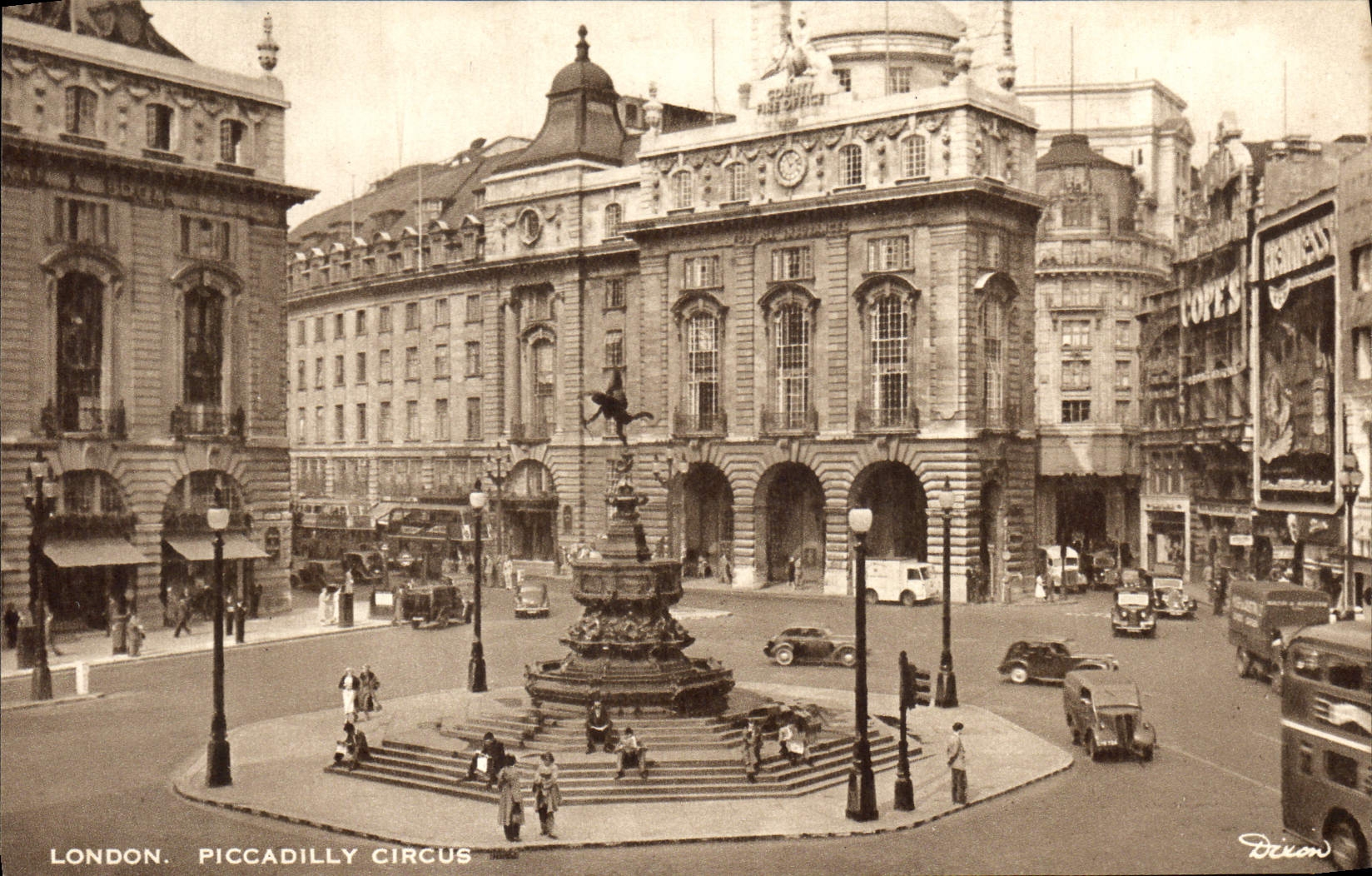 CPA London Piccadilly Circus 