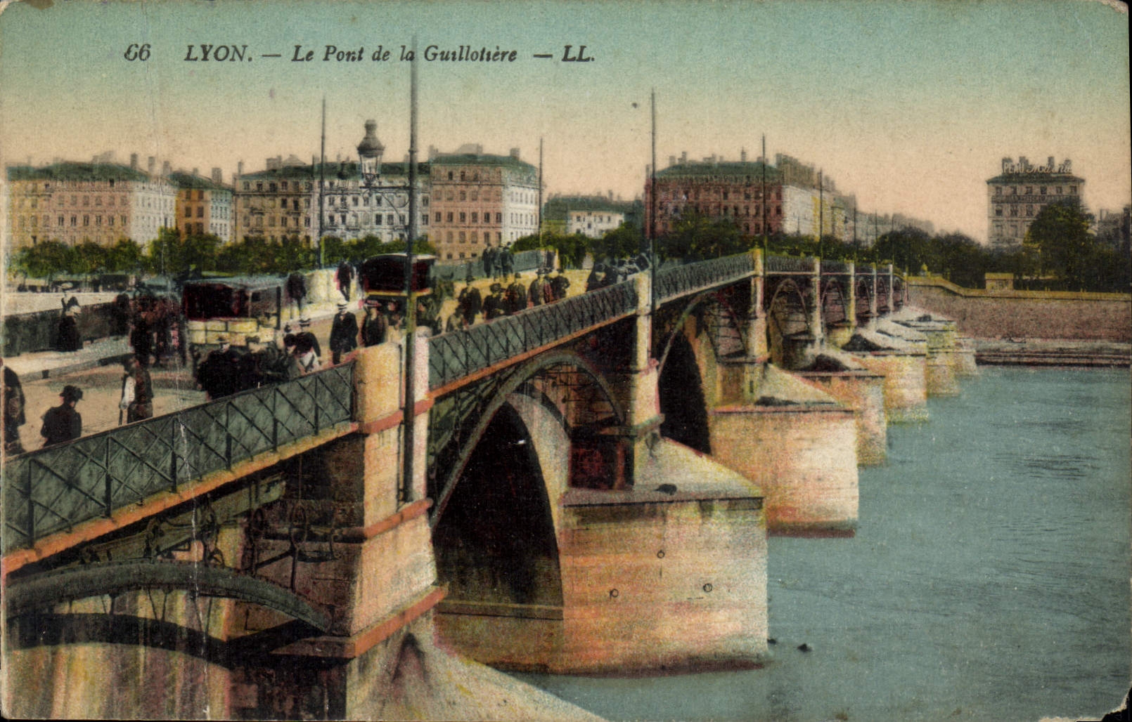 CPA Lyon Le Pont de la Guillotiere 