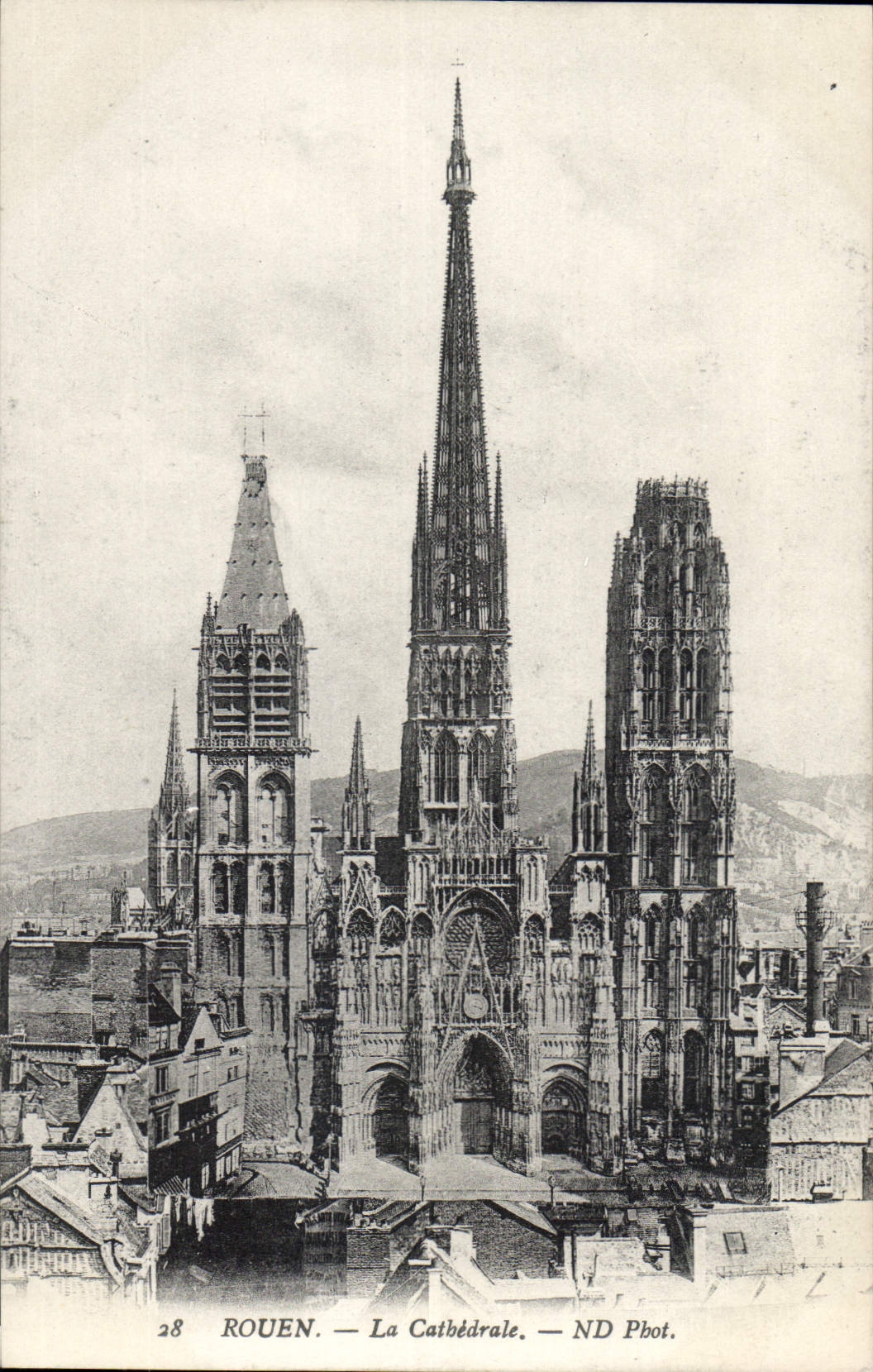 CPA Rouen La Cathedrale 