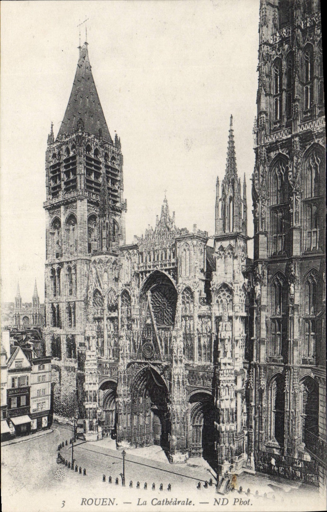 CPA Rouen La Cathedrale 