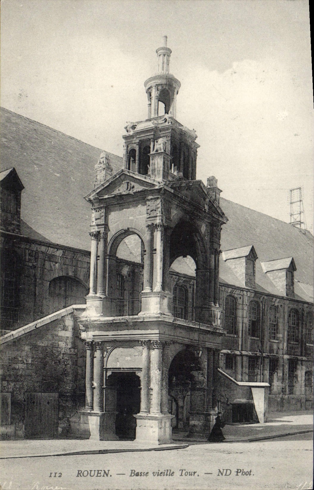 CPA Rouen Basse vieille Tour 