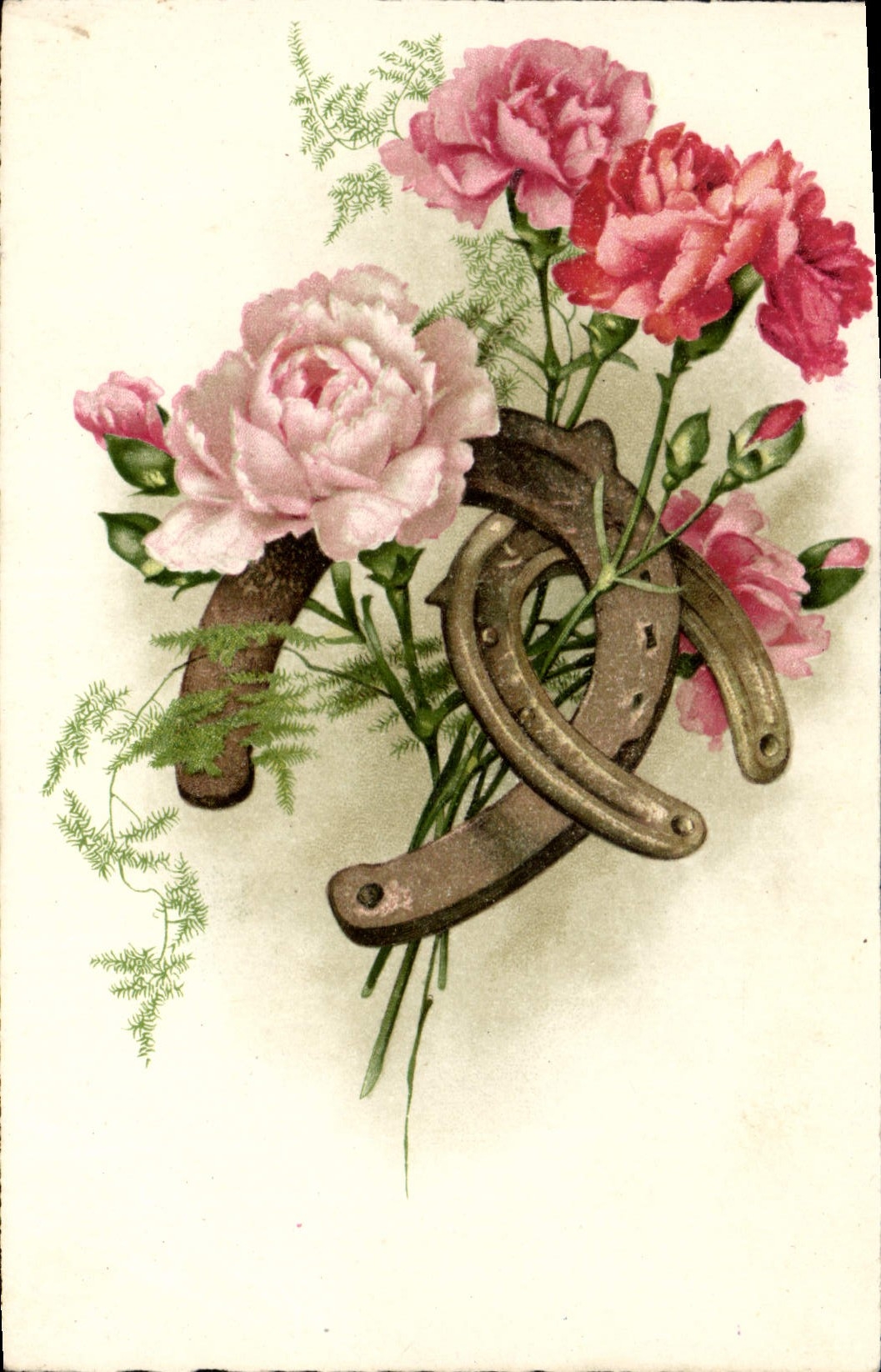 CPA Fantaisie Fleurs