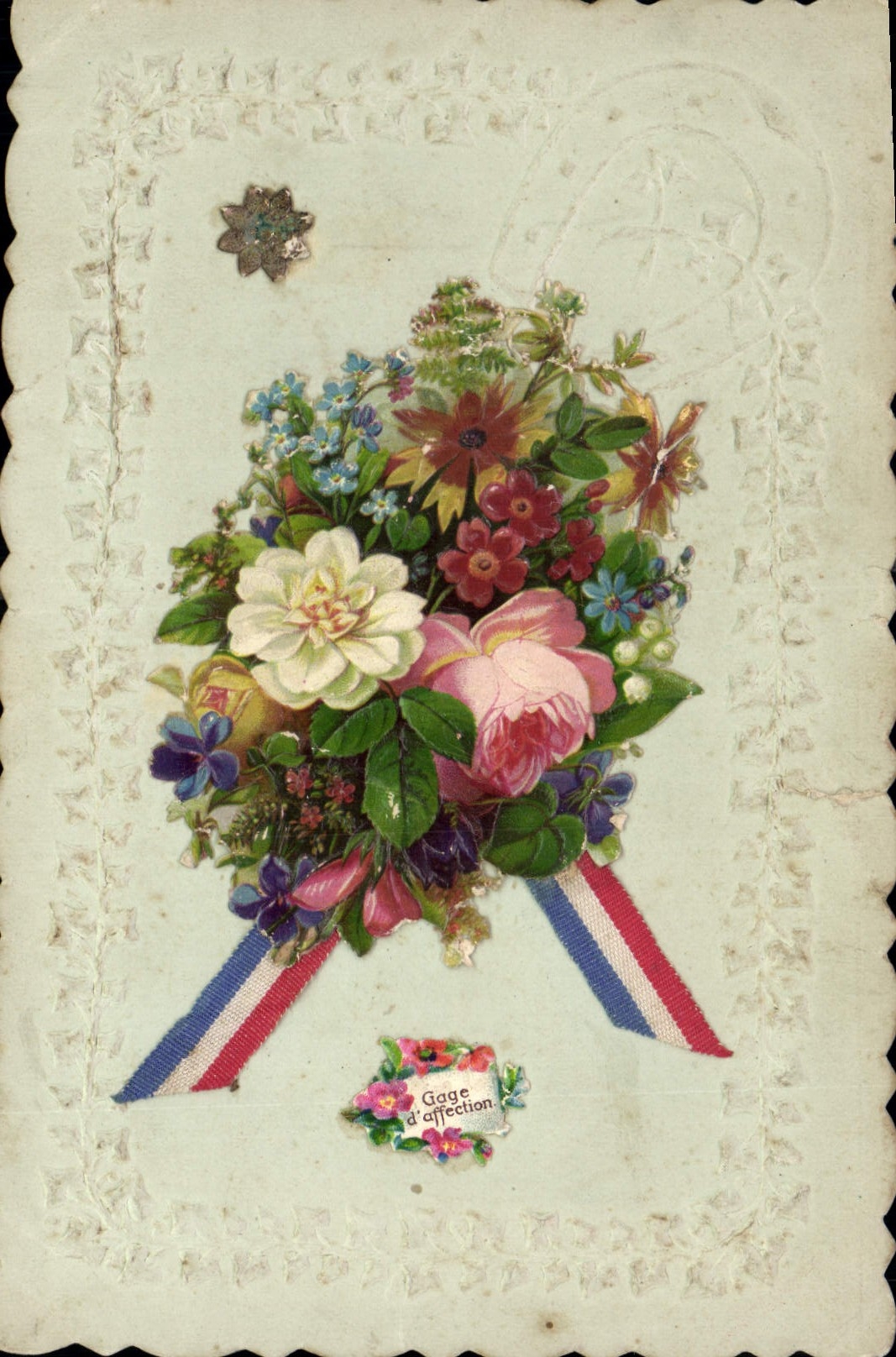 CPA Fantaisie Fleurs