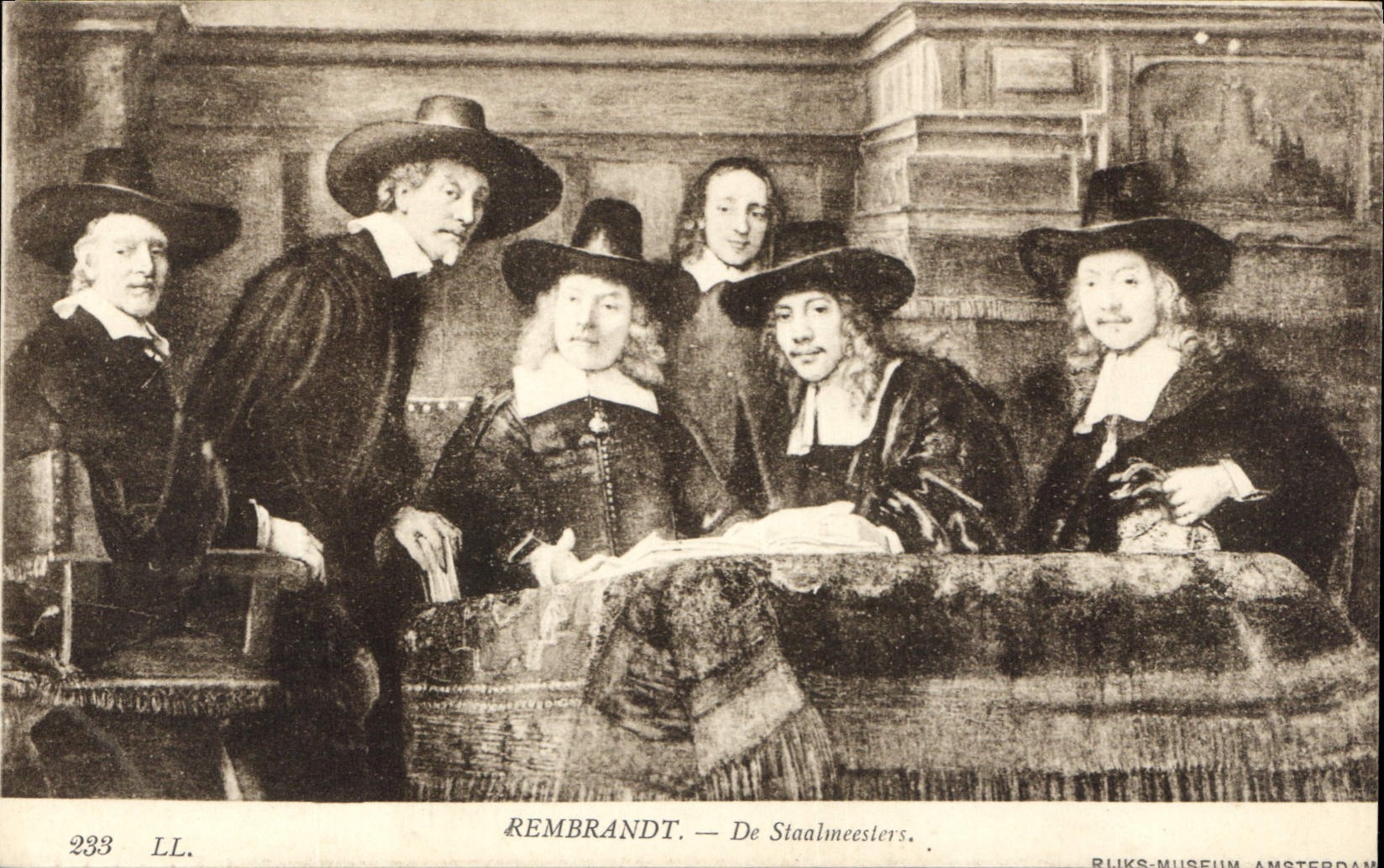 CPA Rembrandt De Staalmeesters 