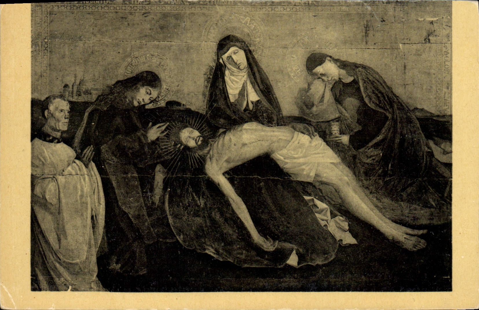 CPA Pieta d'Avignon Paris Musee du Louvre