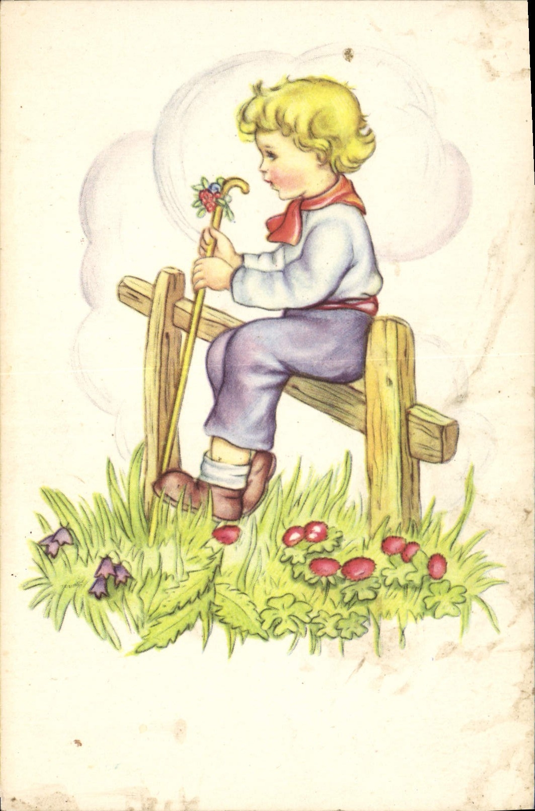 CPA Fantaisie Enfant